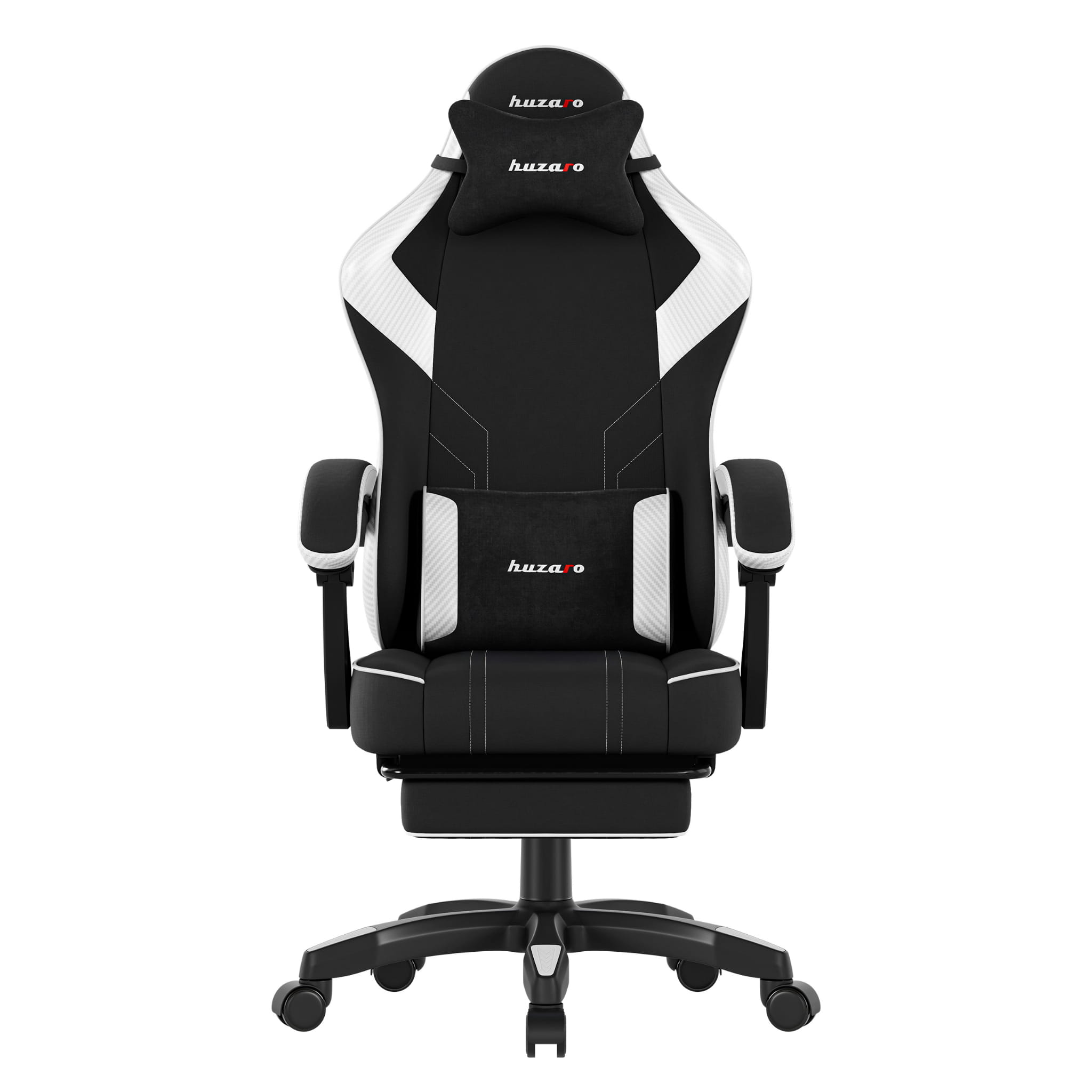 Fotel gamingowy Huzaro Force 3.7 White Carbon OUTLET