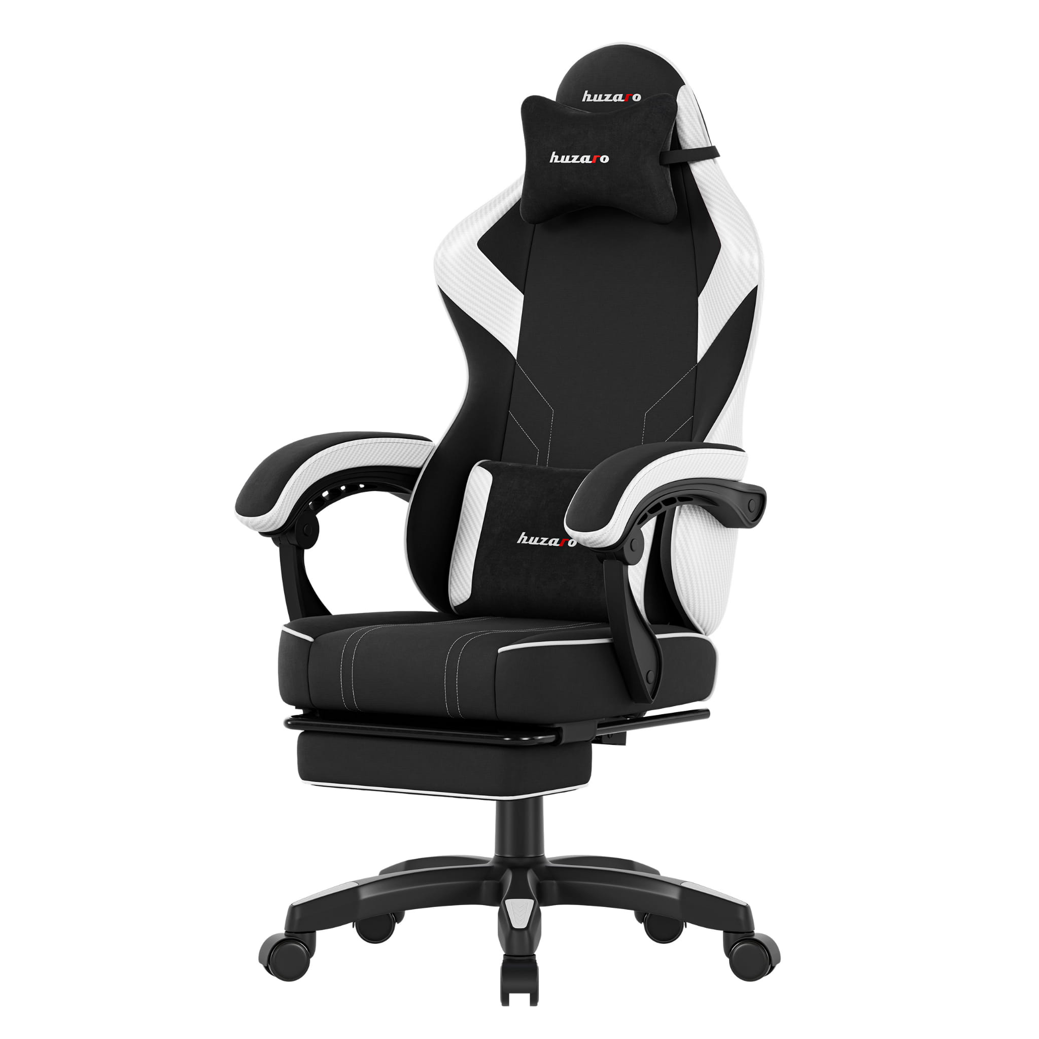 Fotel gamingowy Huzaro Force 3.7 White Carbon OUTLET