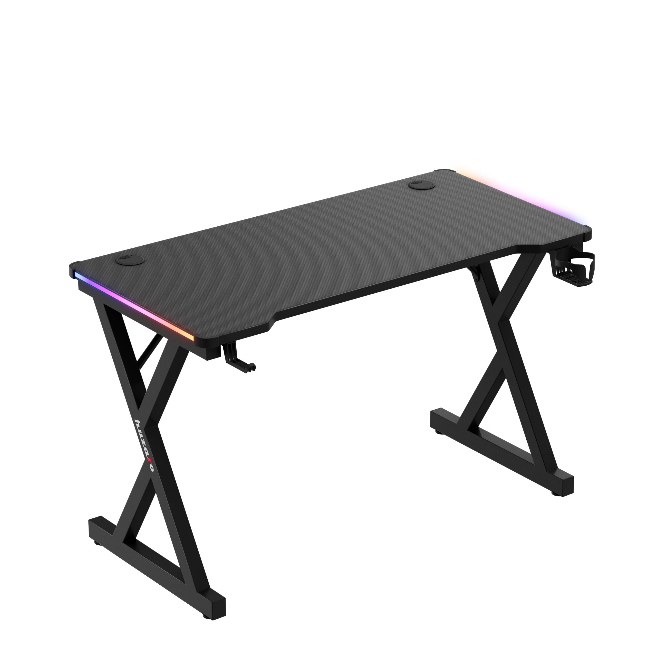 Biurko gamingowe LED Huzaro Hero 2.3 RGB 120 cm OUTLET