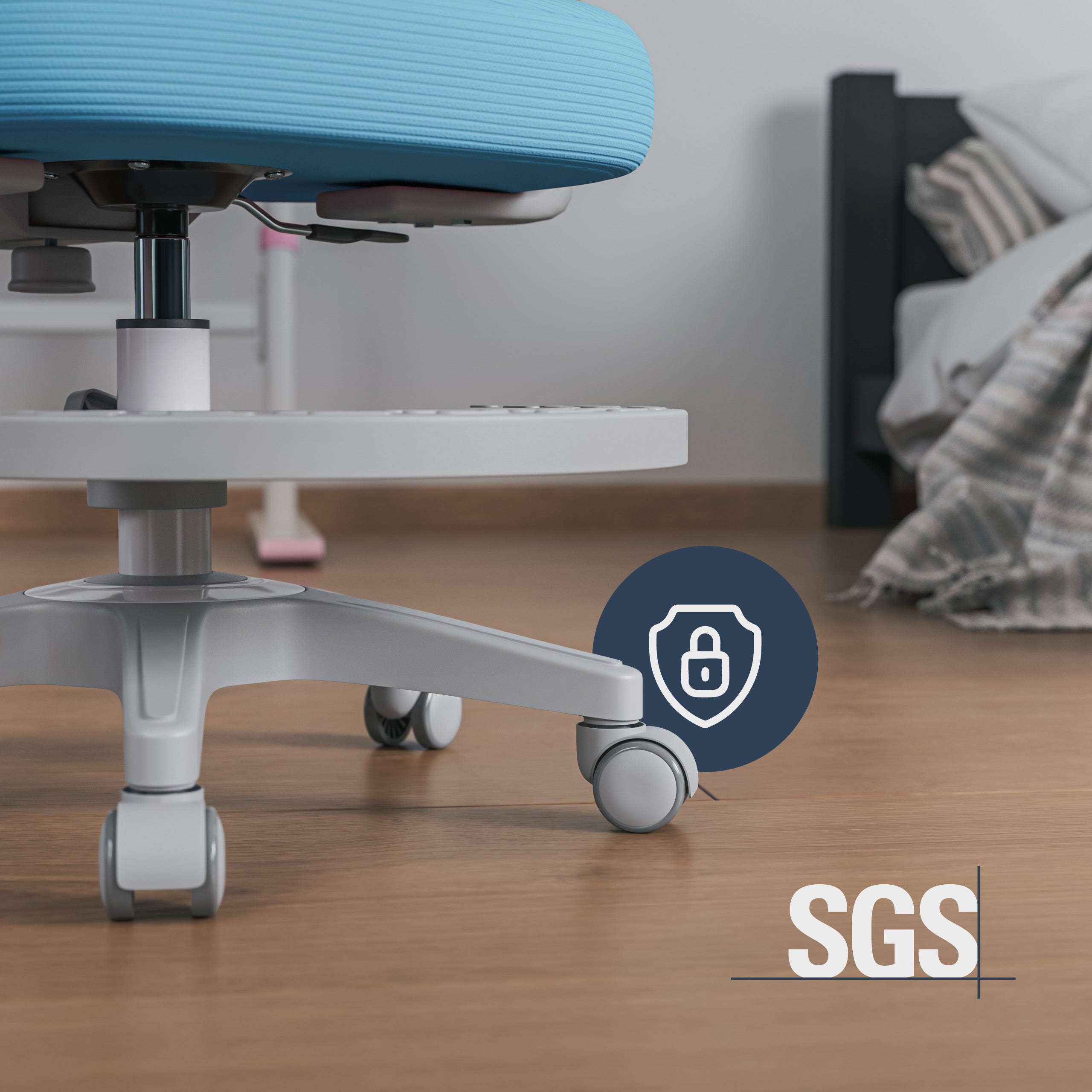 Kółka z blokadą ruchu