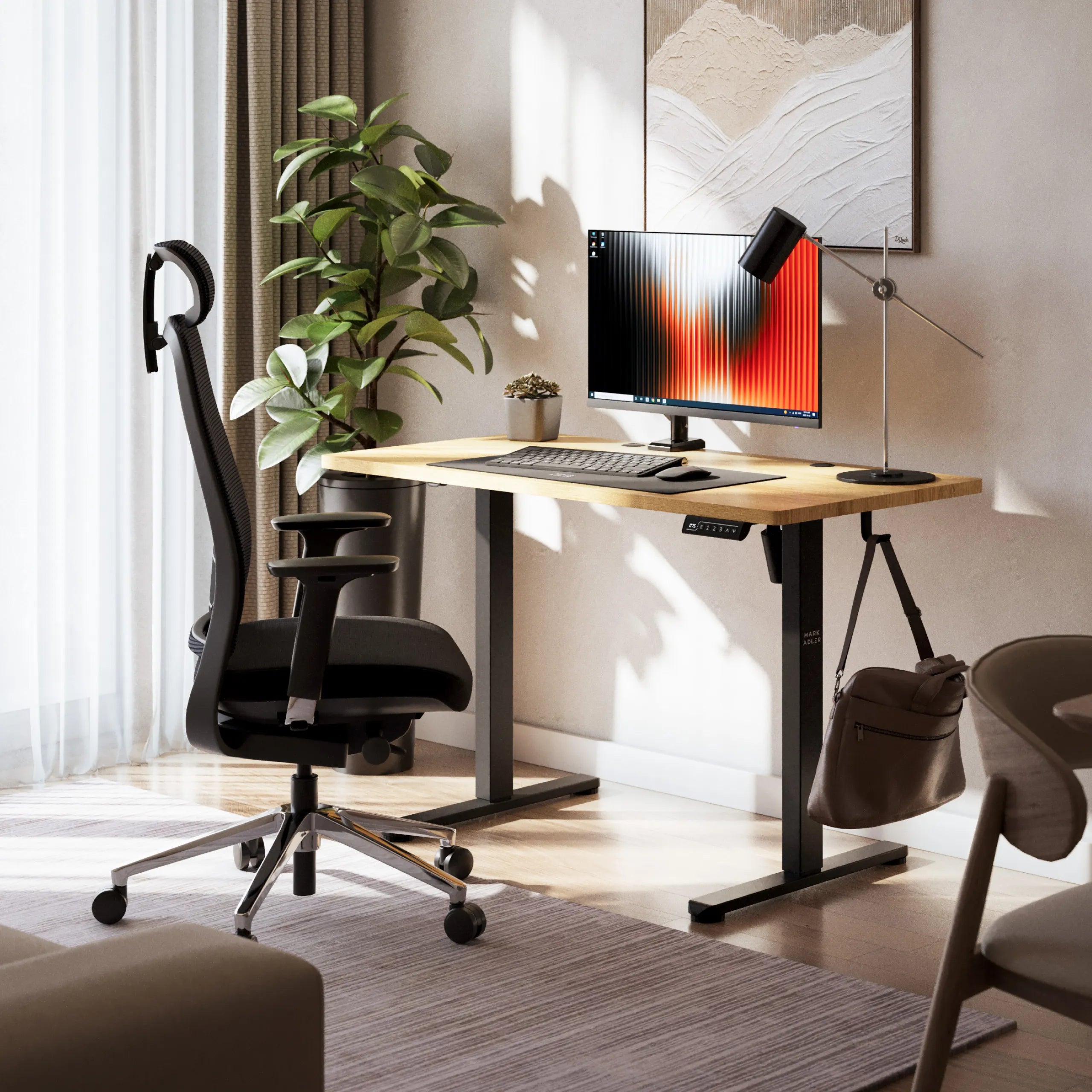 Biurko elektryczne regulowane Mark Adler Leader 6.9 120 cm OUTLET