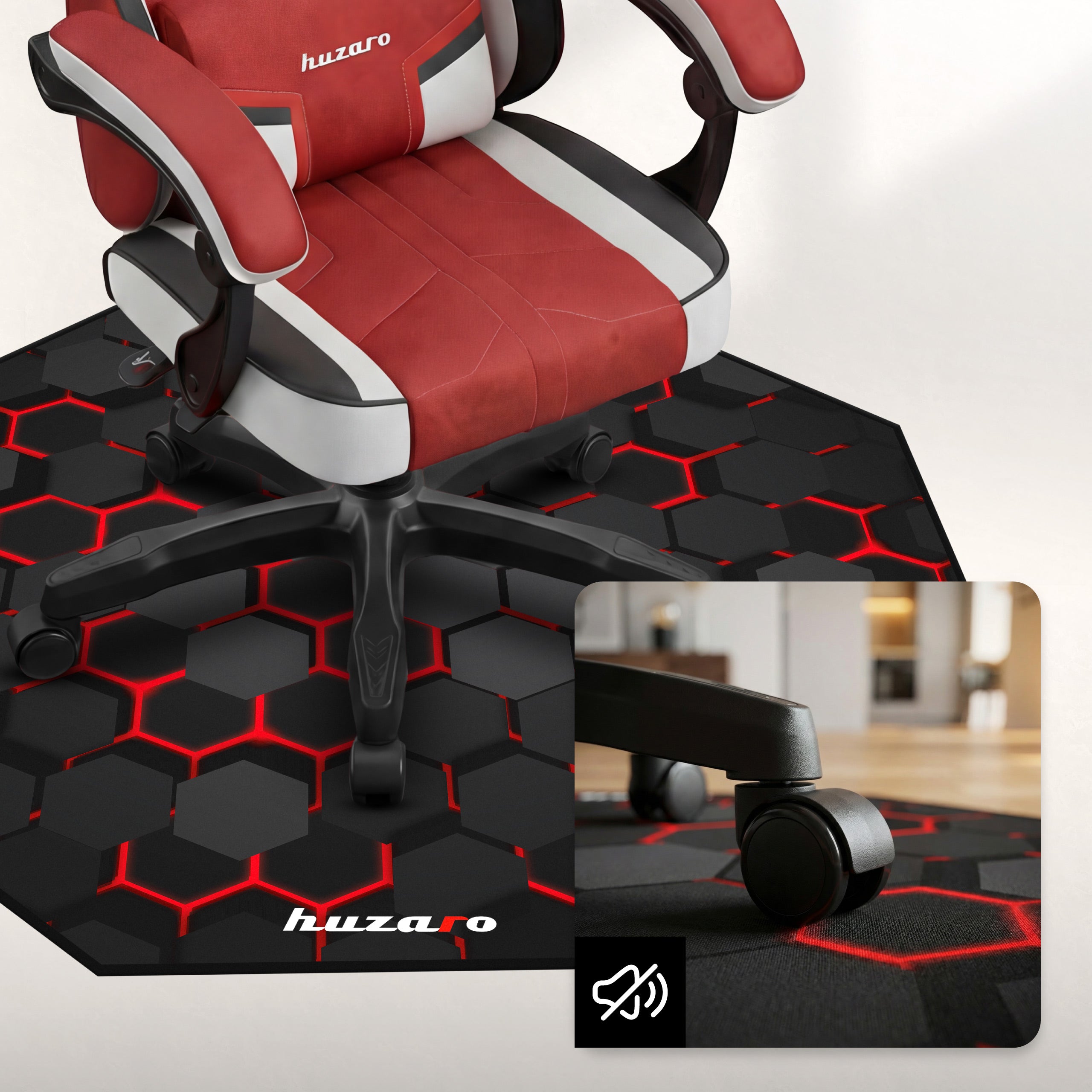 OUTLET Mata Gamingowa pod fotel Huzaro FloorMat 2.0