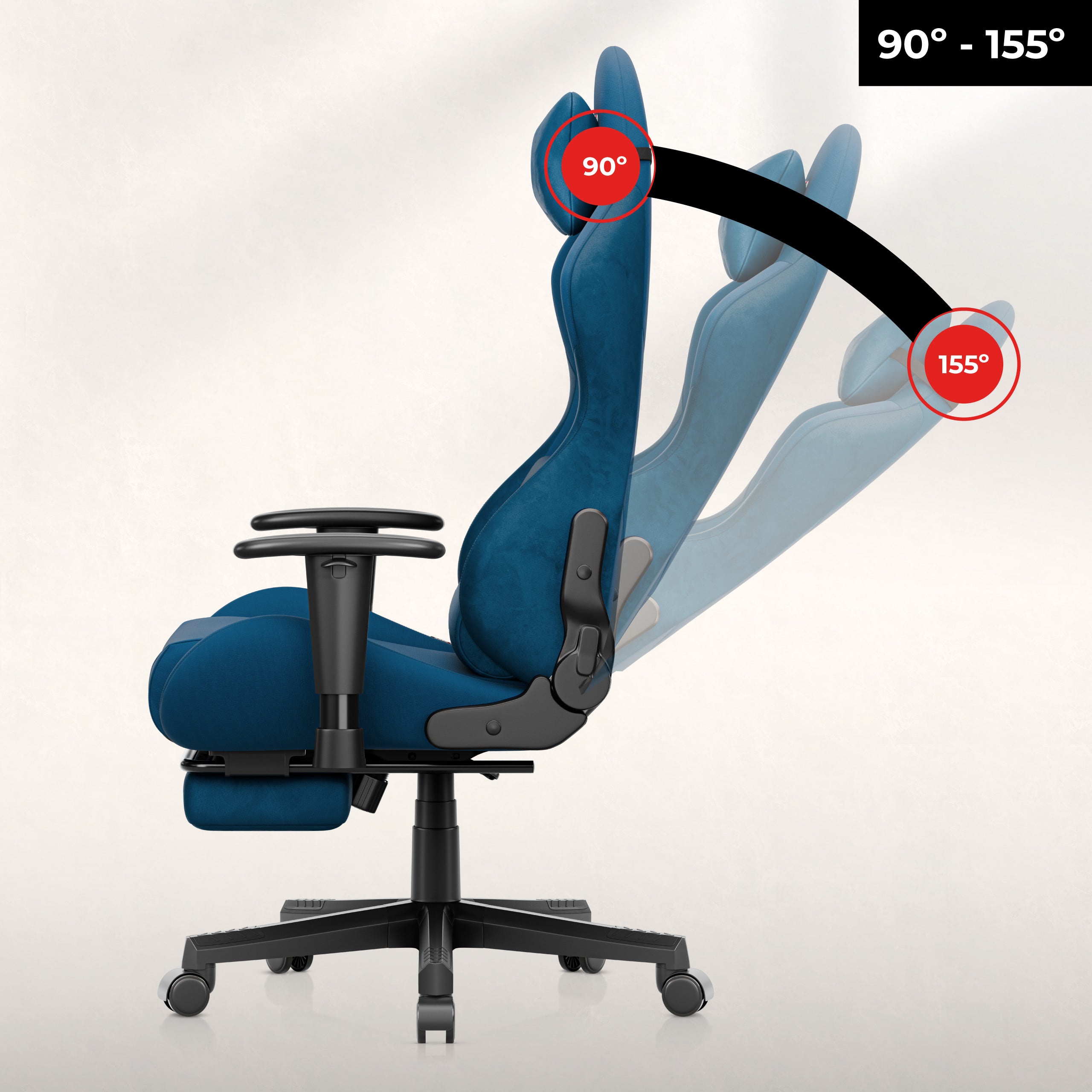 Fotel gamingowy Huzaro Force 5.7 Blue
