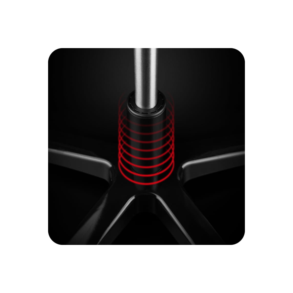 Siłownik gazowy uniwersalny do foteli obrotowych