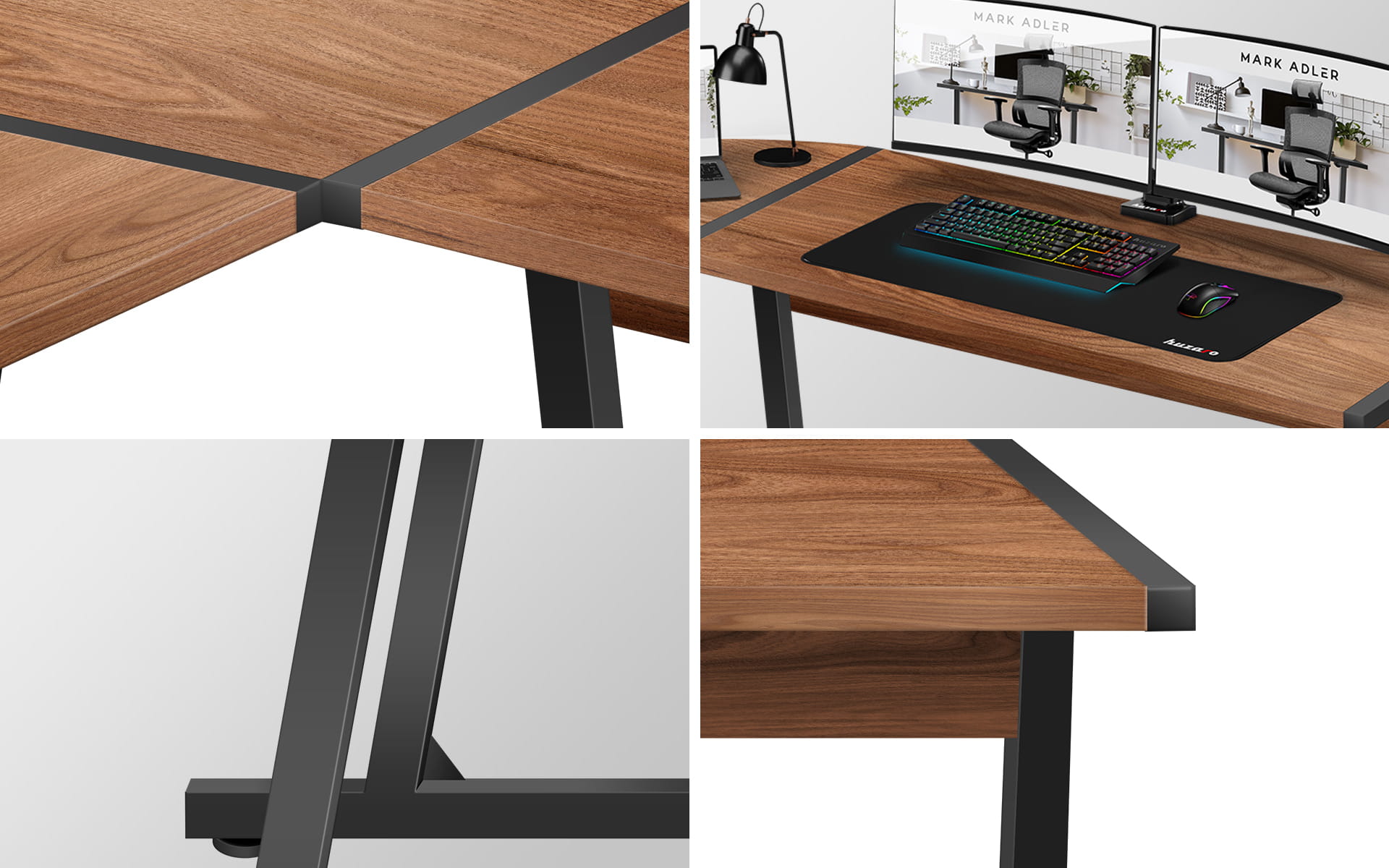 Biurko Mark Adler Leader 5.5 WN 147 cm