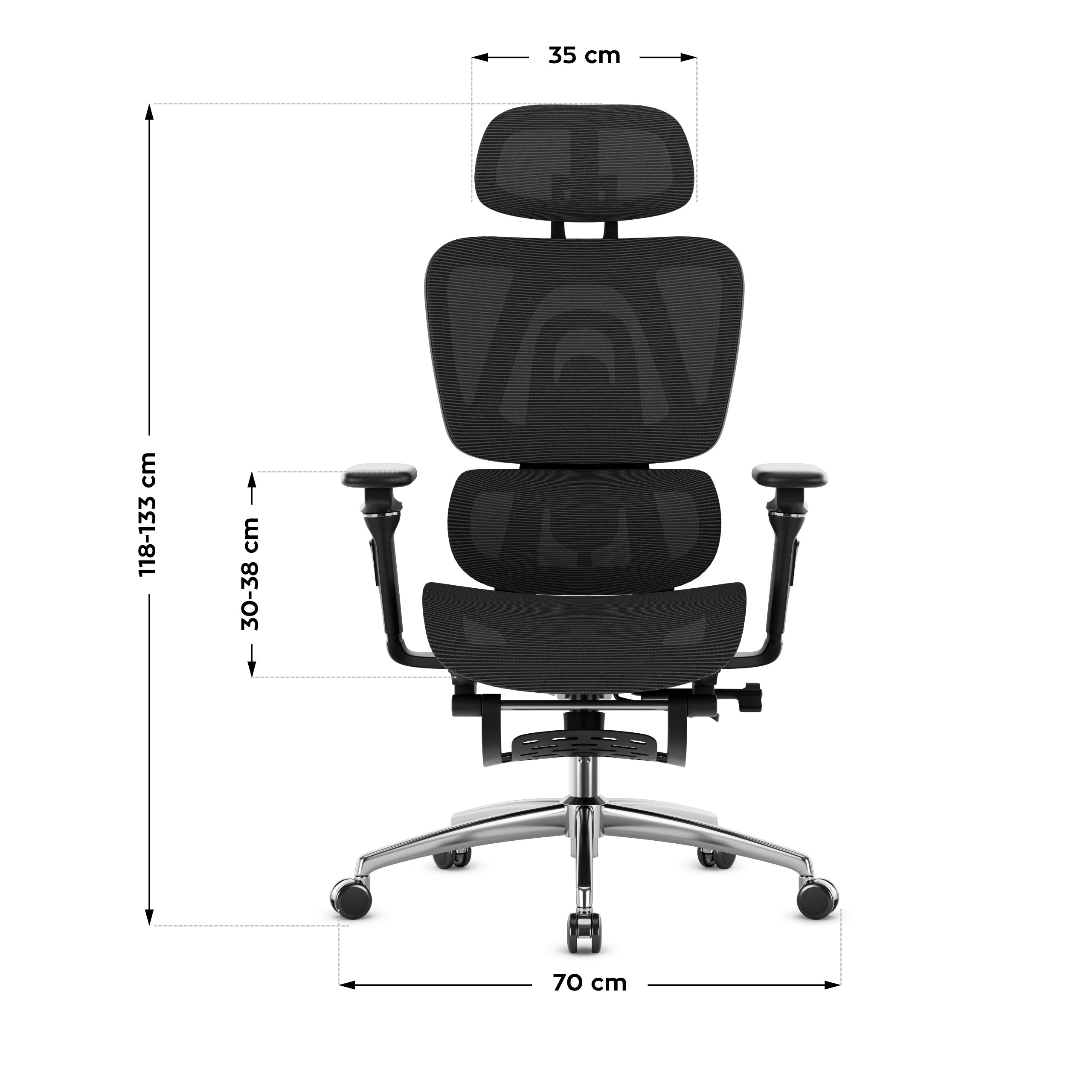 Fotel ergonomiczny Mark Adler Expert 7.9 Black