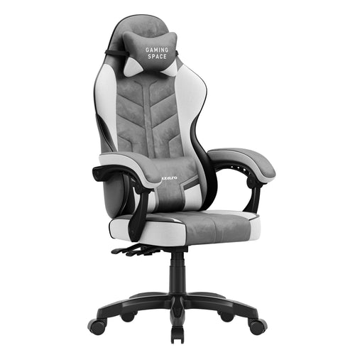 Fotel gamingowy welurowy Huzaro Force 2.7 Grey