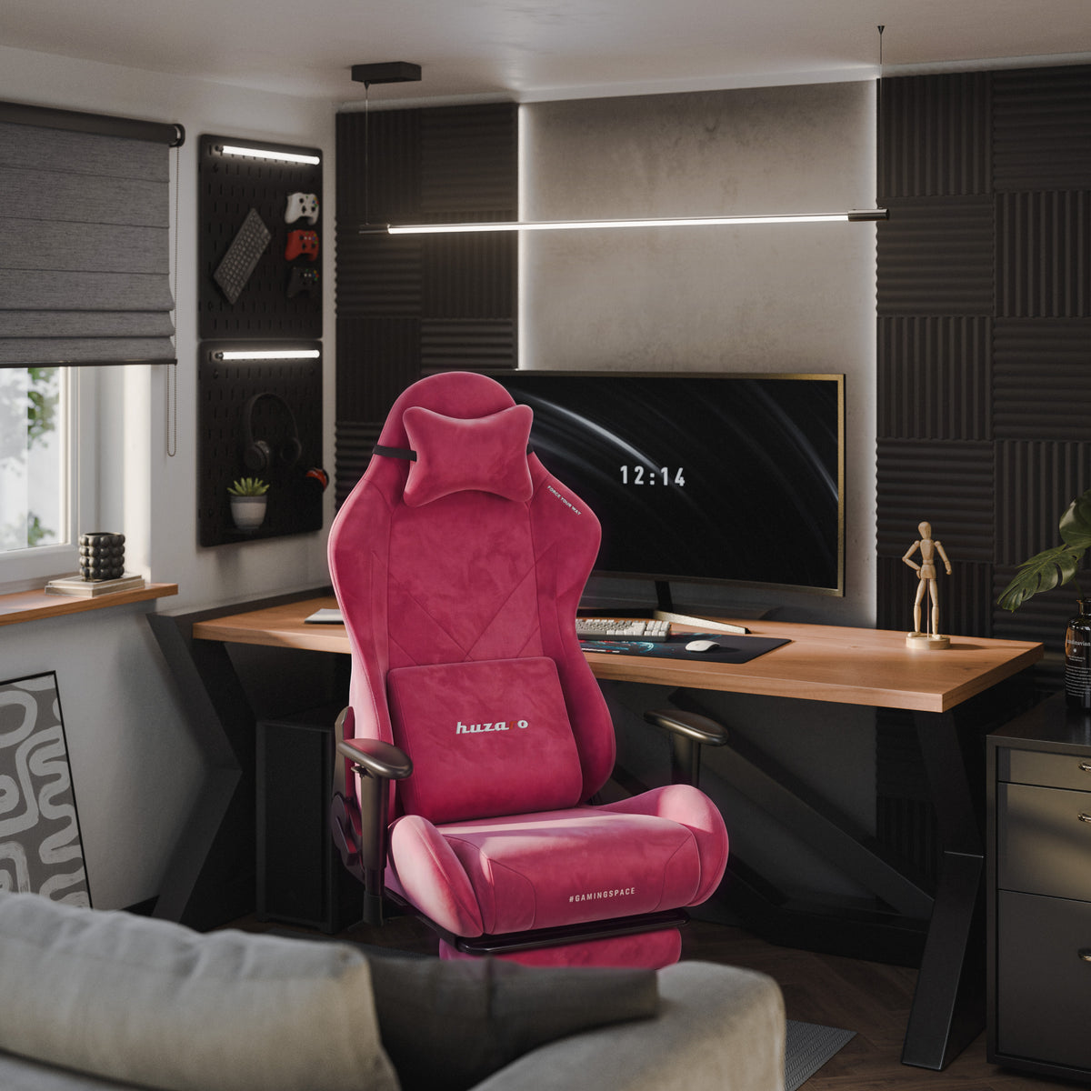 Fotel gamingowy Huzaro Force 5.7 Pink
