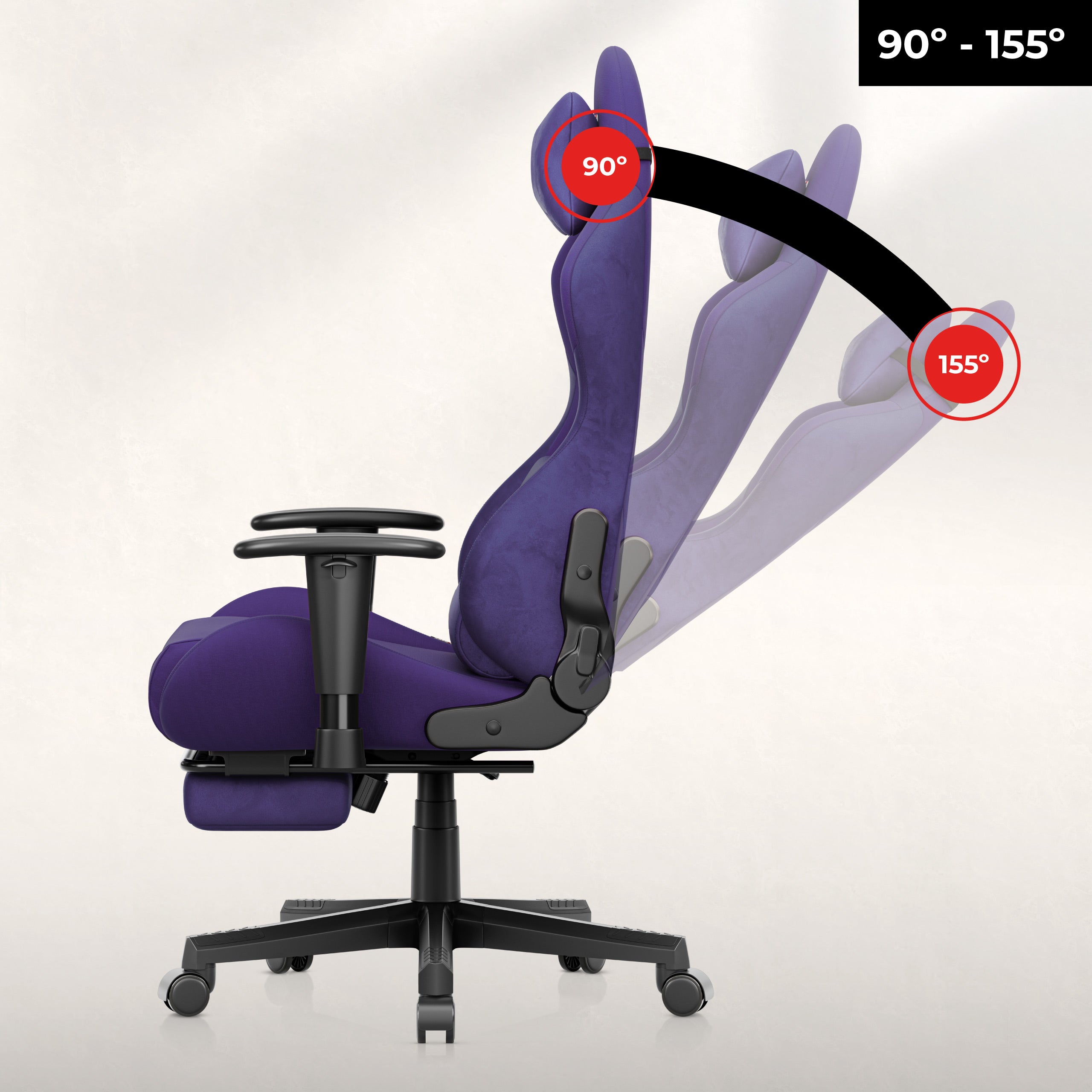Fotel gamingowy Huzaro Force 5.7 Purple