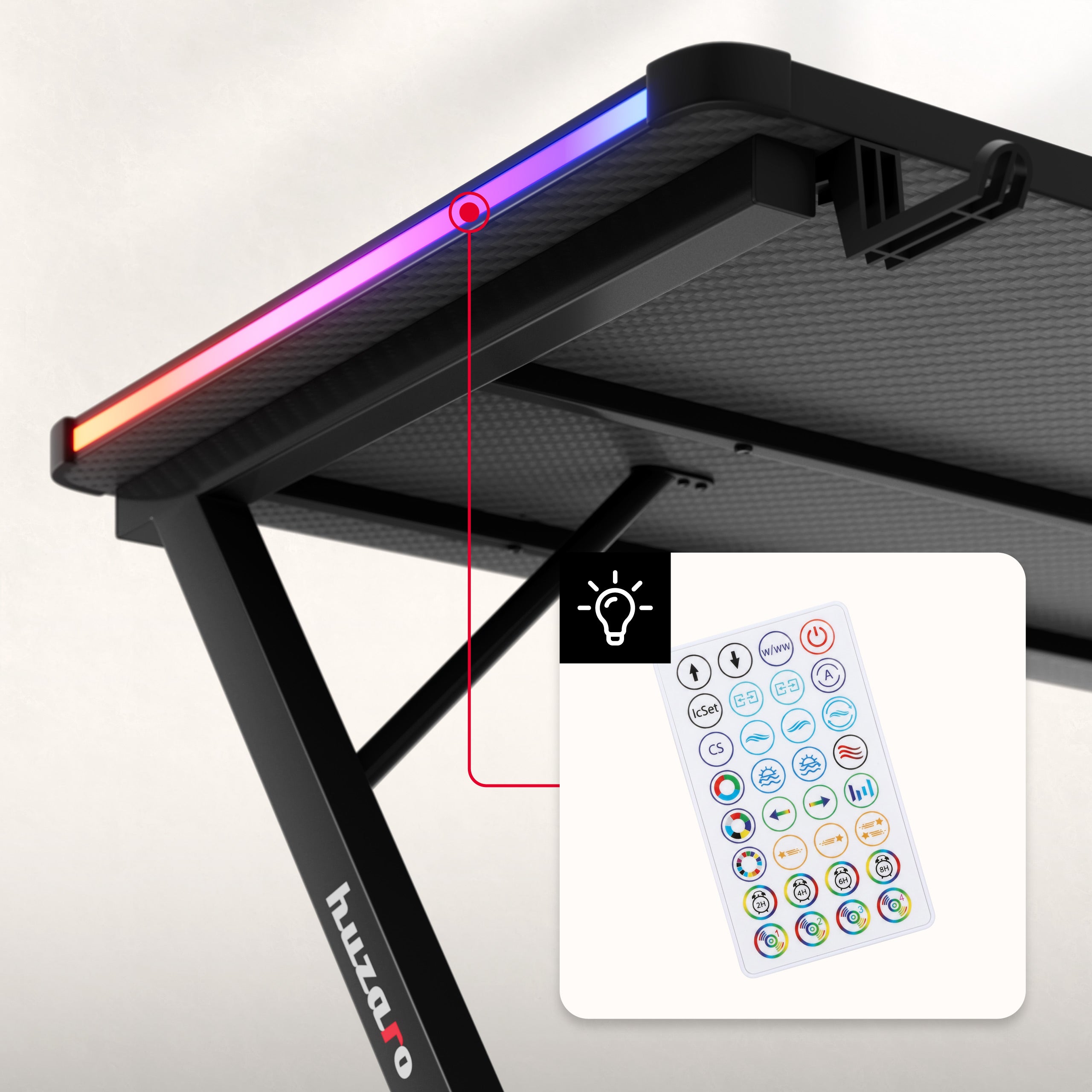 Oświetlenie RGB LED sterowanie wygodnym pilotem