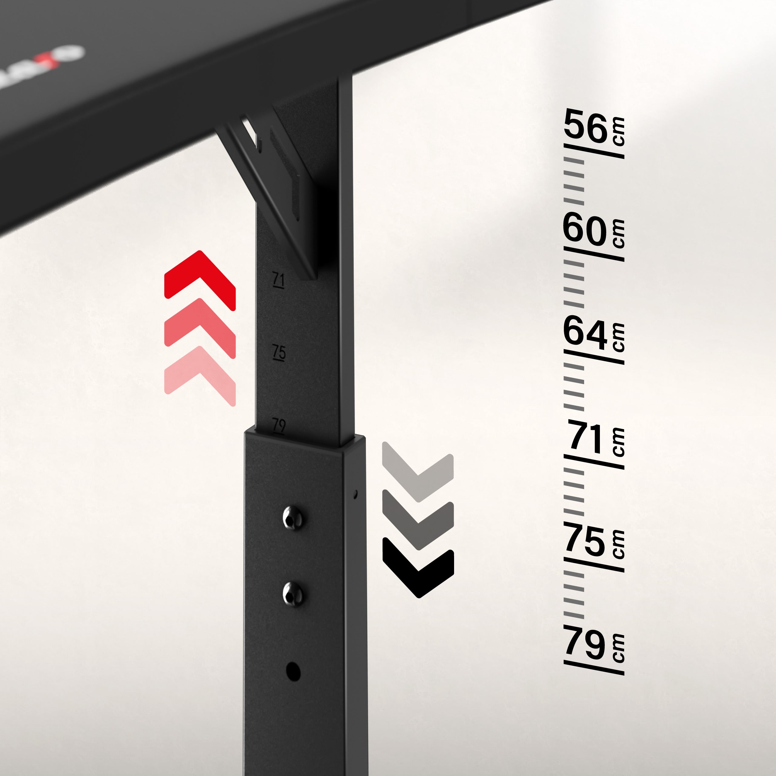 Biurko gamingowe Huzaro Hero 3.6 Black 140 cm