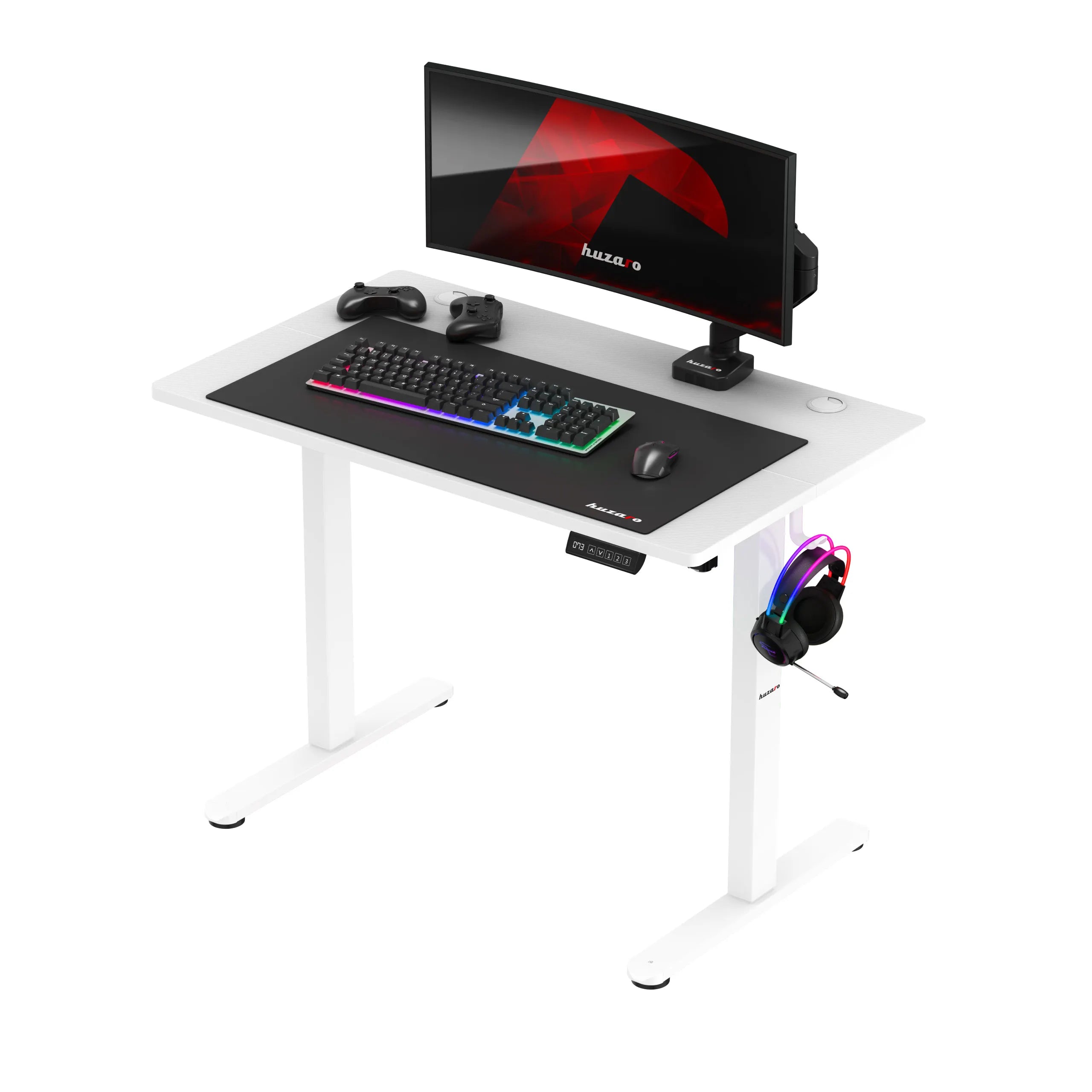 Biurko elektryczne Huzaro Hero 7.9 White 100 cm OUTLET