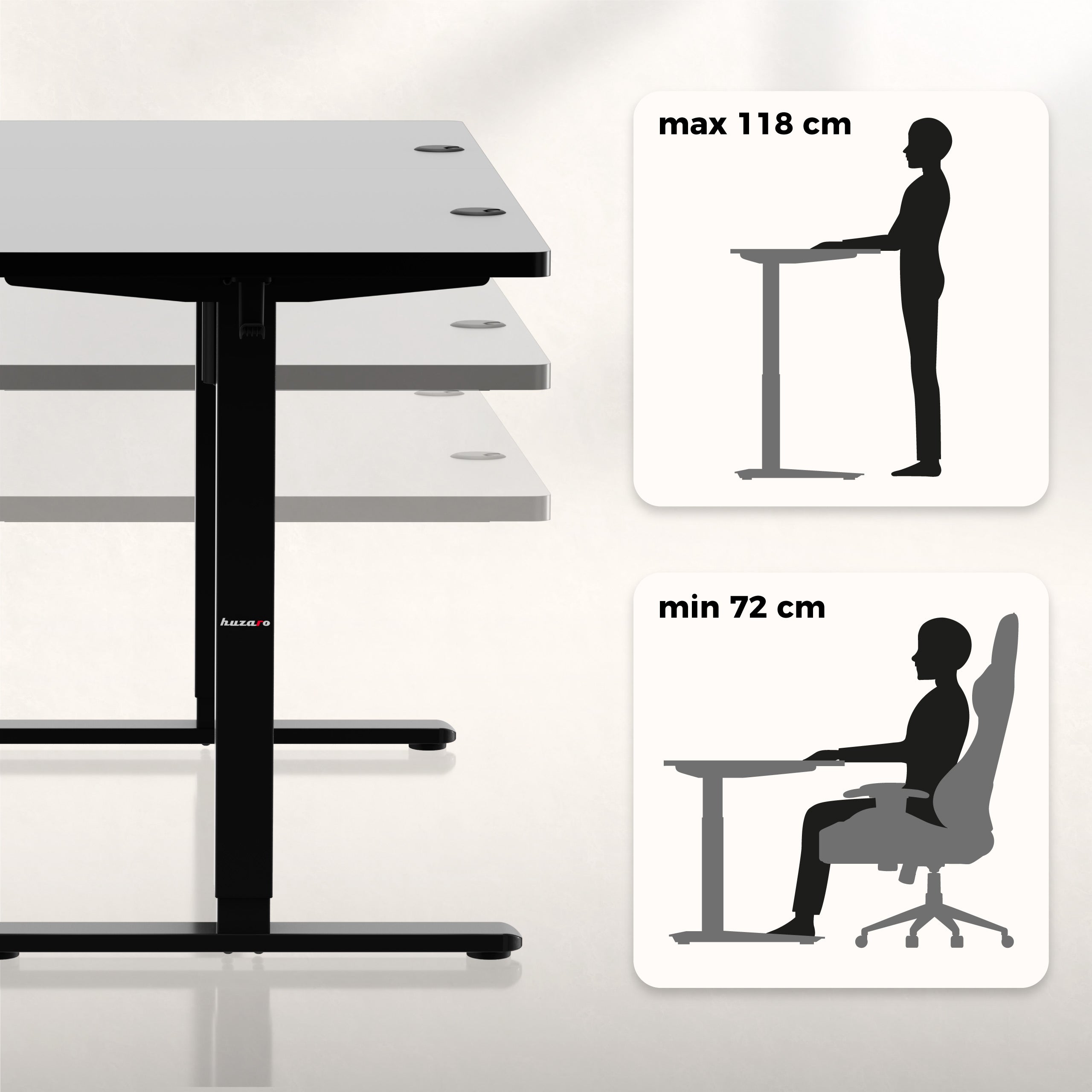 Ergonomikus elektromos íróasztal