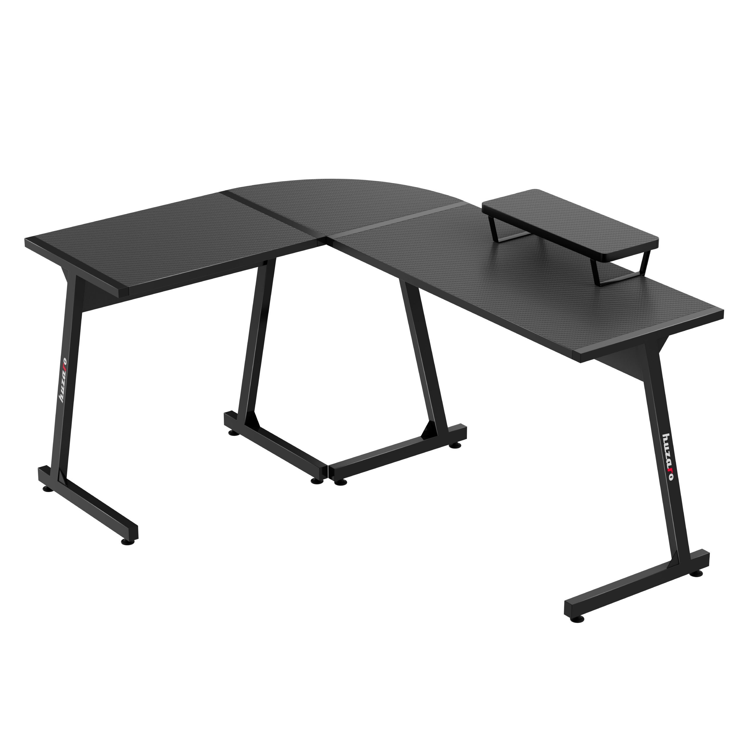 Biurko Gamingowe Huzaro Hero 6.0 Black 147 cm