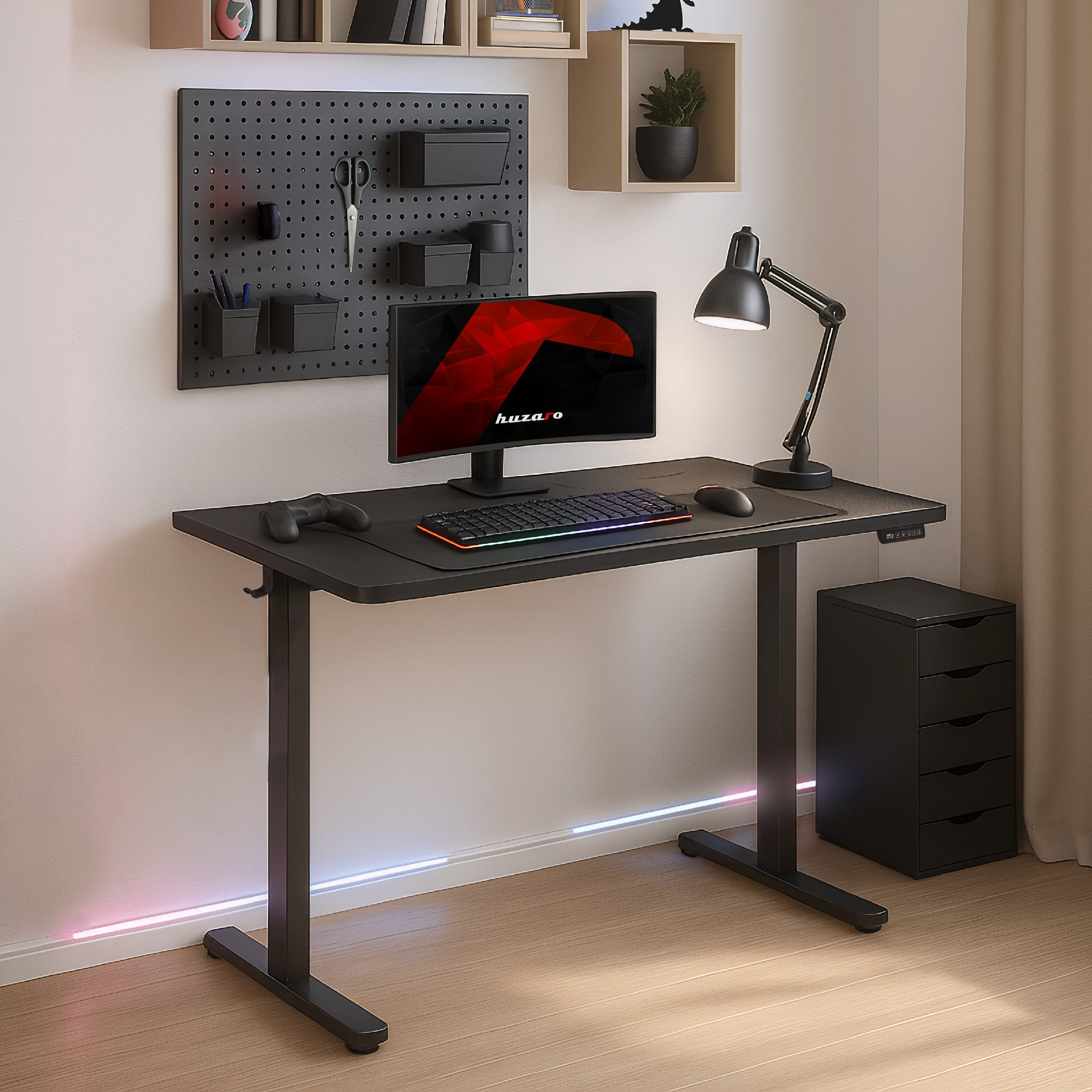 Biurko elektryczne Huzaro Hero 7.9 Black 100 cm