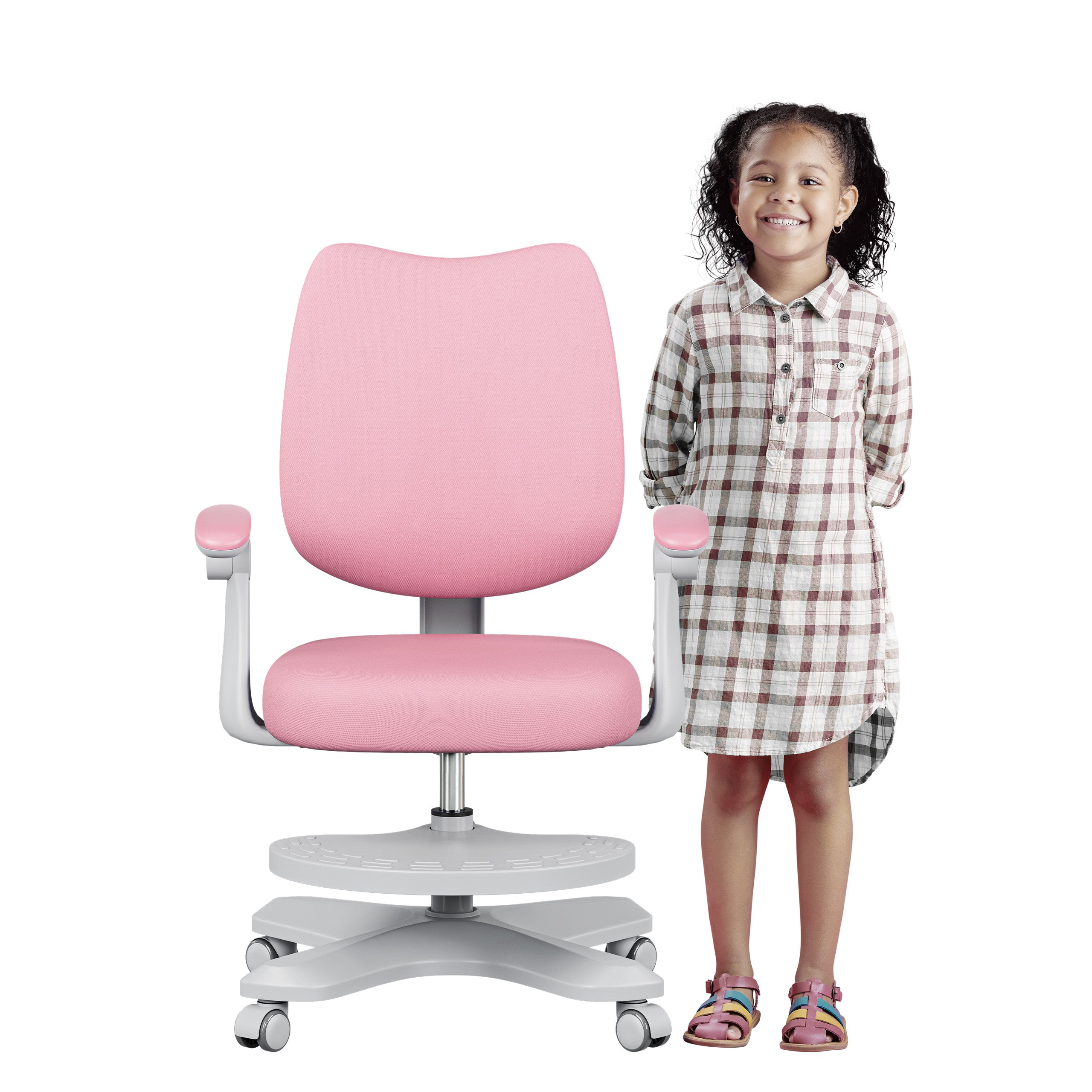 Ergonomiczny fotel dla dzieci Mark Adler Junior 4.6 Pink OUTLET