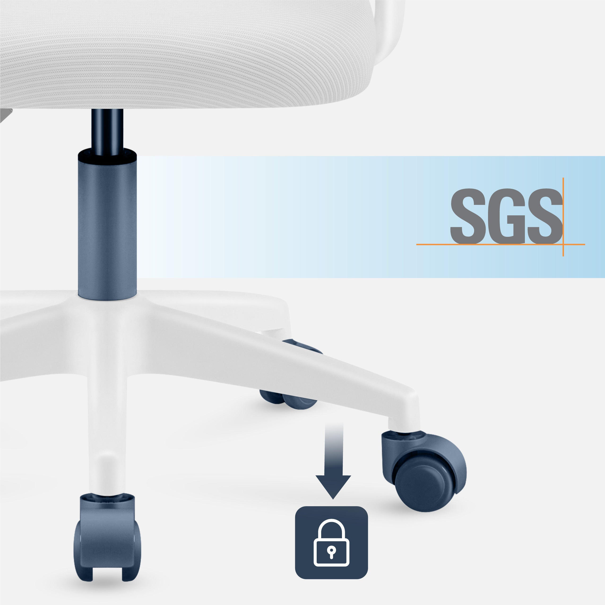 Fotel do biurka dla dziecka Mark Adler Junior 3.0 Grey