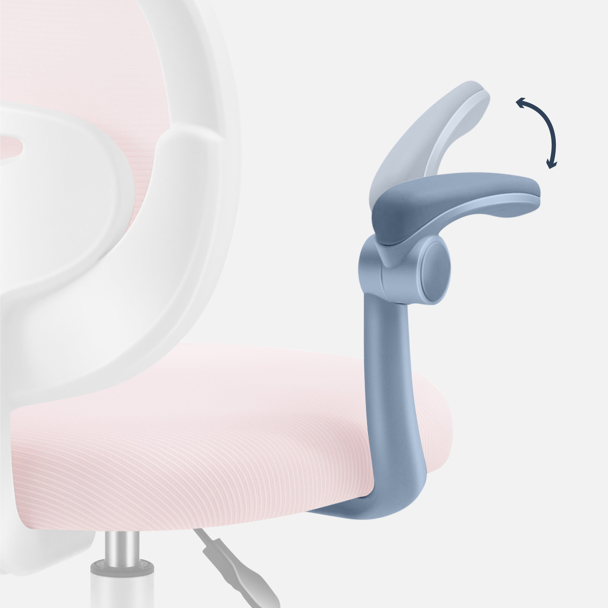 Fotel do biurka dla dziecka Mark Adler Junior 3.0 Pink