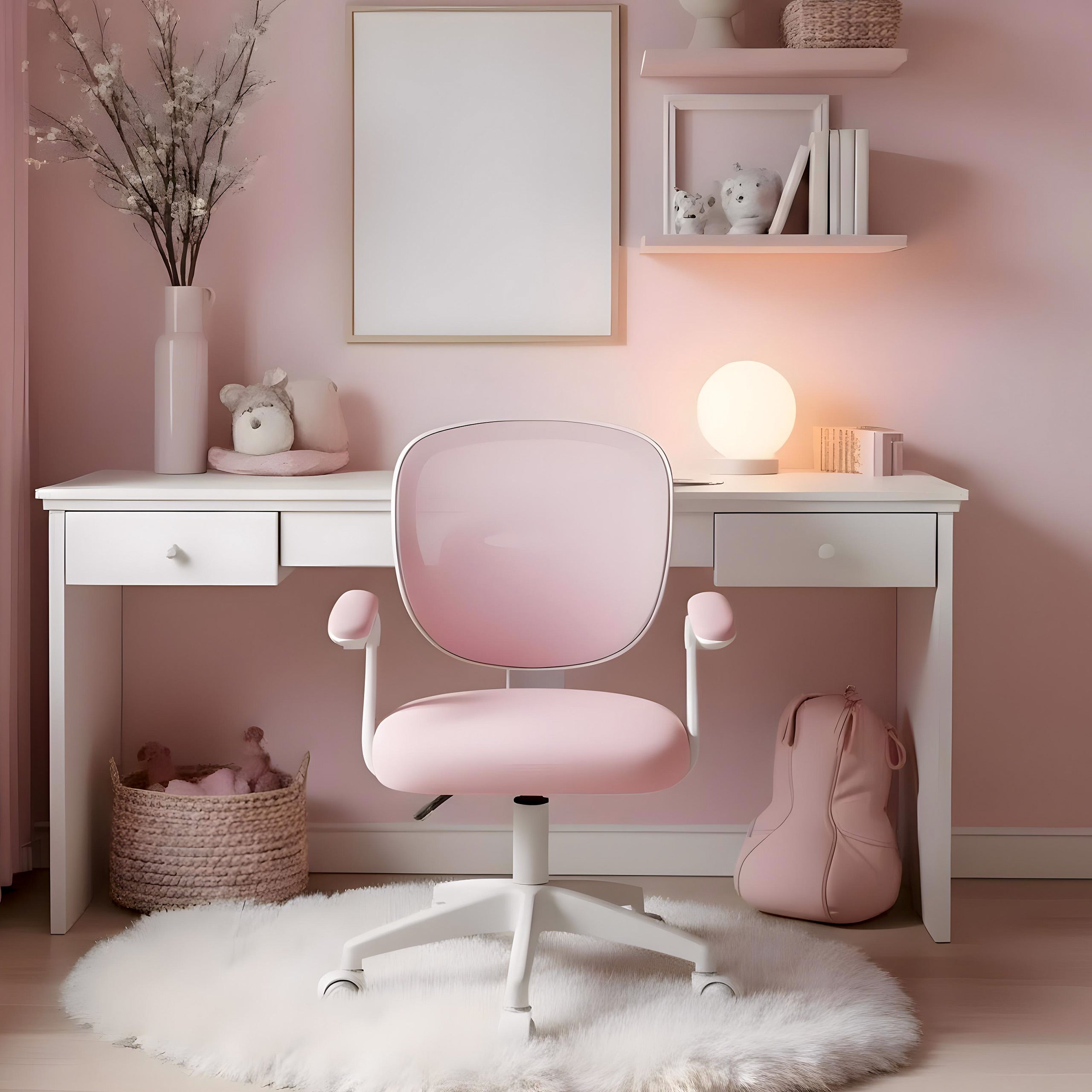 Fotel do biurka dla dziecka Mark Adler Junior 3.0 Pink