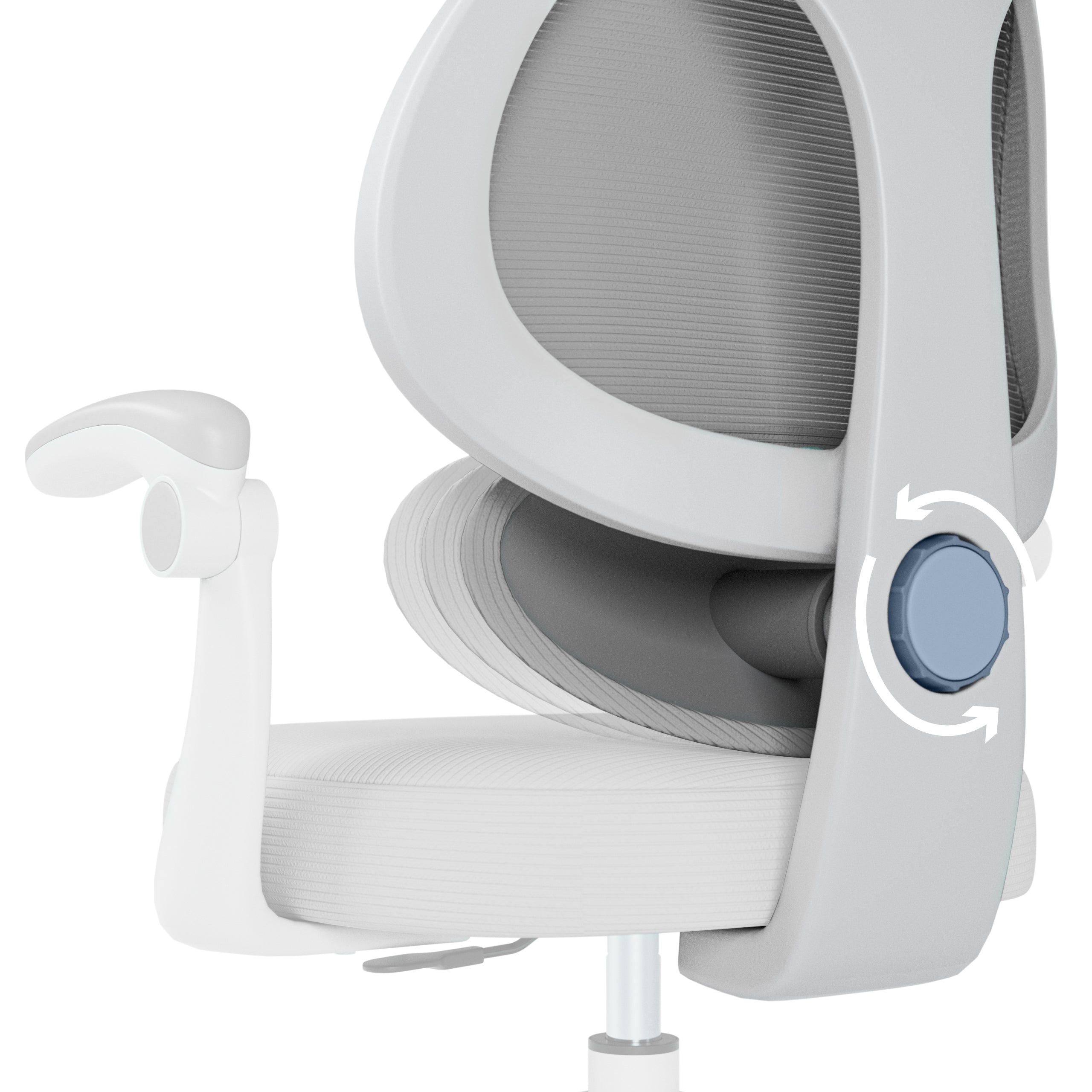 Fotel do biurka dla dziecka Mark Adler Junior 4.5 Grey