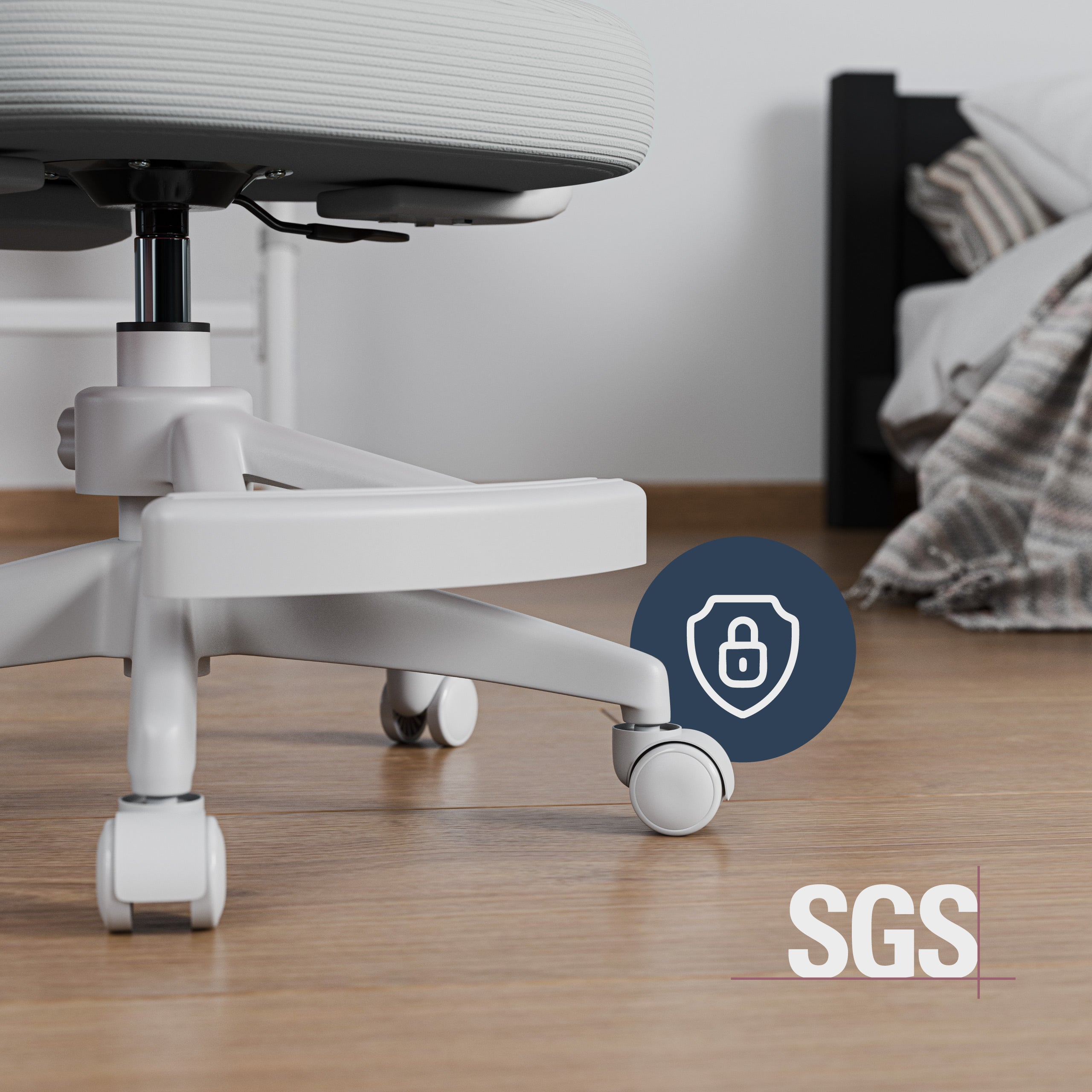 Fotel do biurka dla dziecka Mark Adler Junior 4.5 Grey