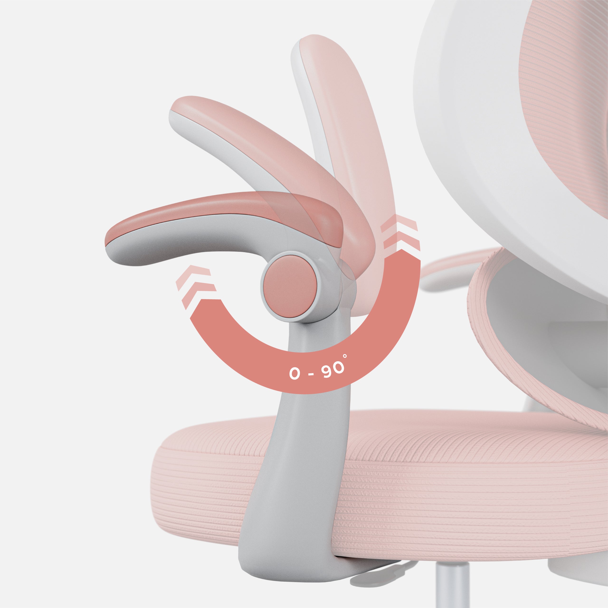 Fotel do biurka dla dziecka Mark Adler Junior 4.5 Pink