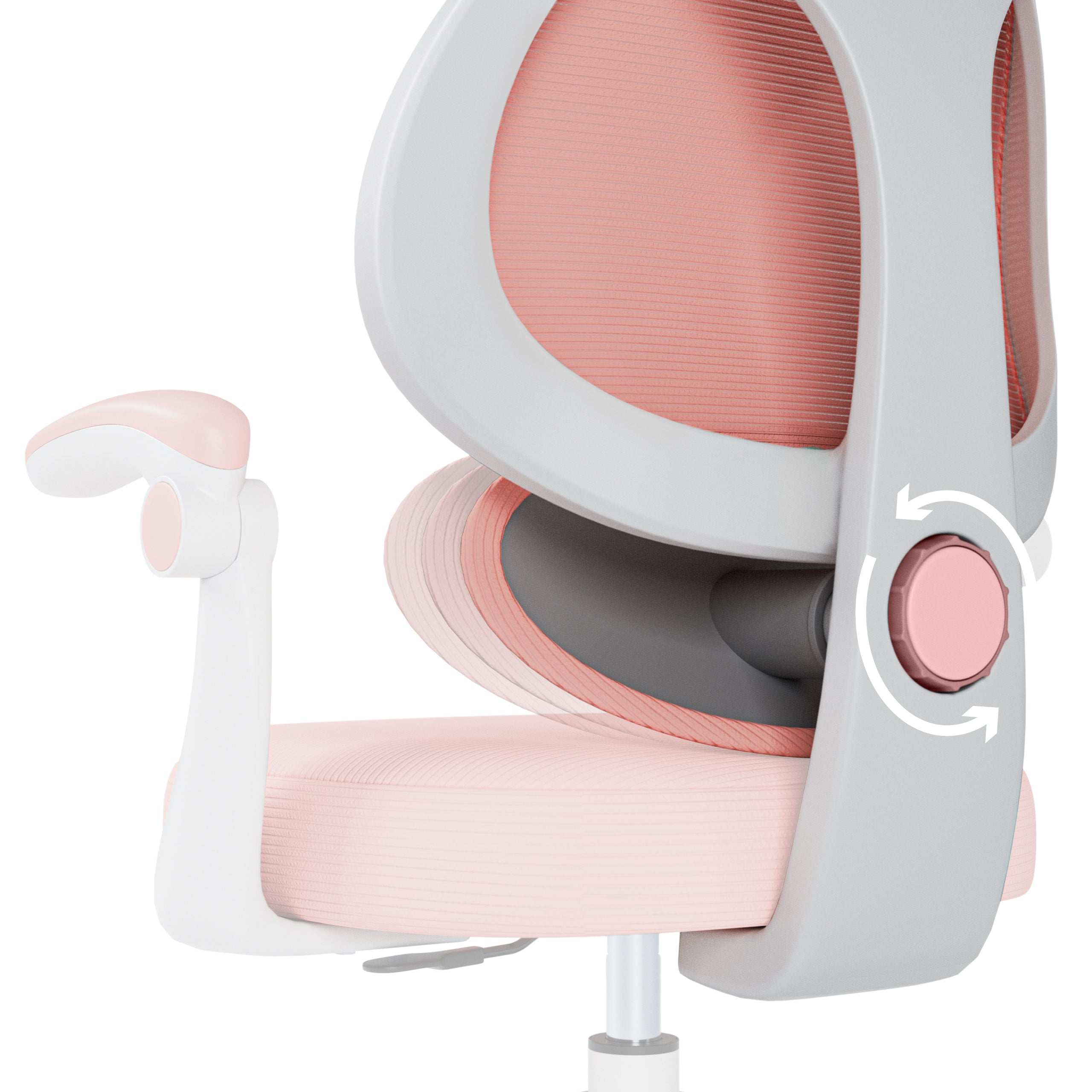 Fotel do biurka dla dziecka Mark Adler Junior 4.5 Pink