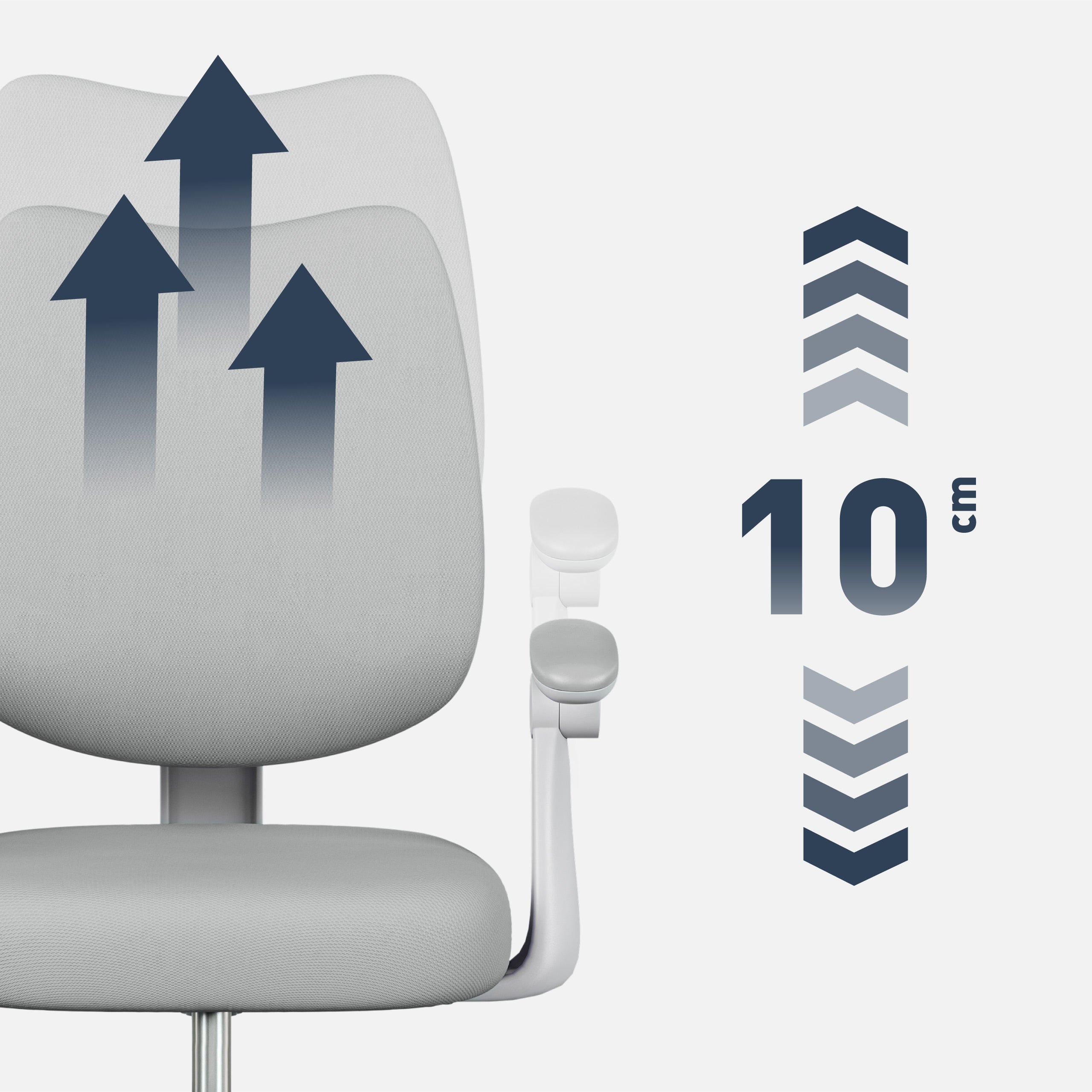 Ergonomiczny fotel dla dzieci Mark Adler Junior 4.6 Grey