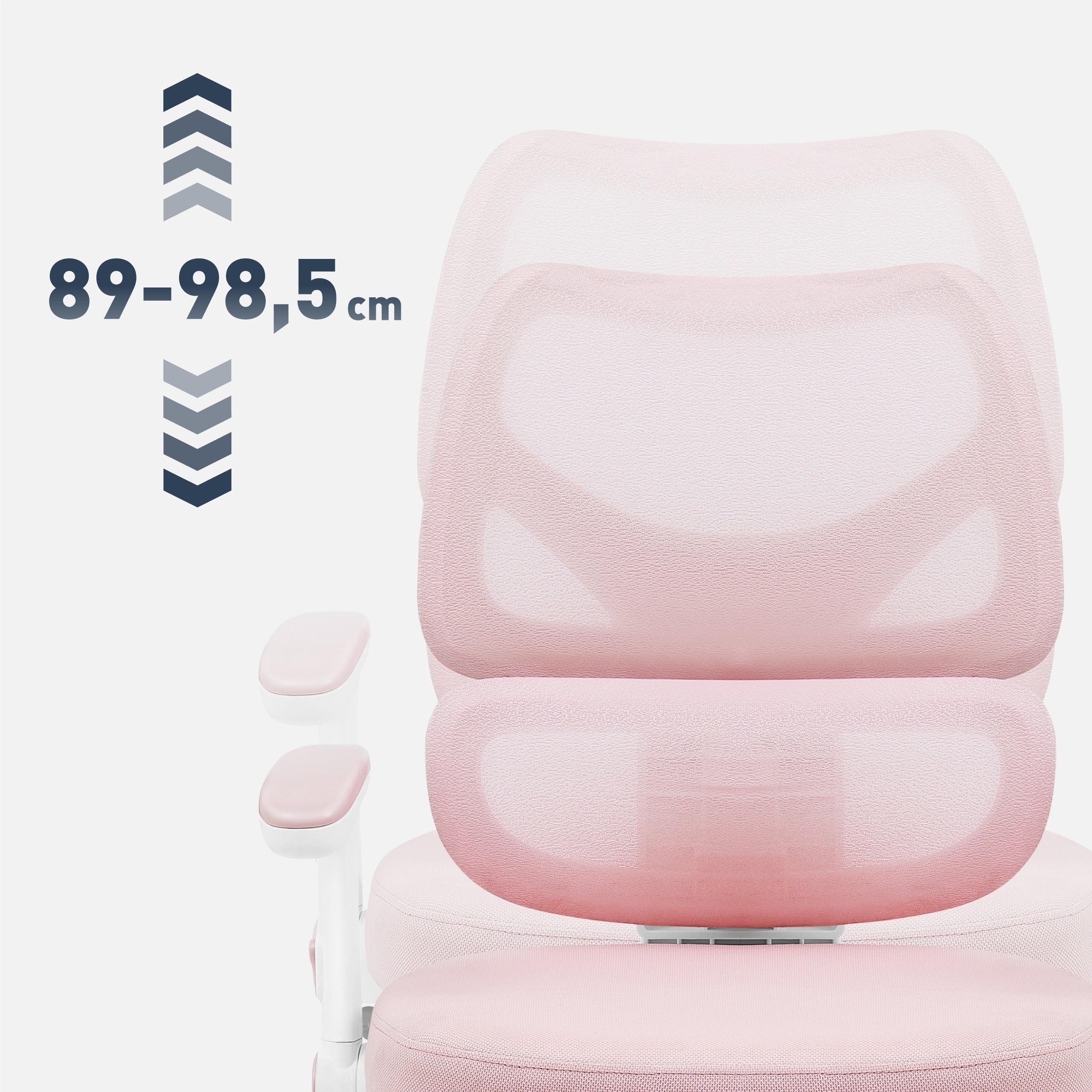 Fotel obrotowy dla dziecka Mark Adler Junior 5.3 Pink