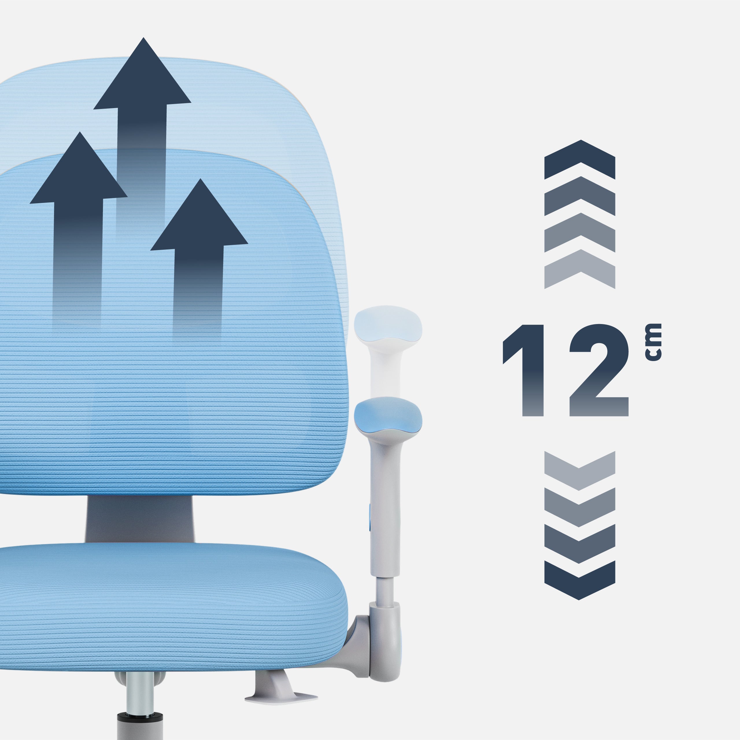 Fotel obrotowy Mark Adler JUNIOR 5.0 Blue