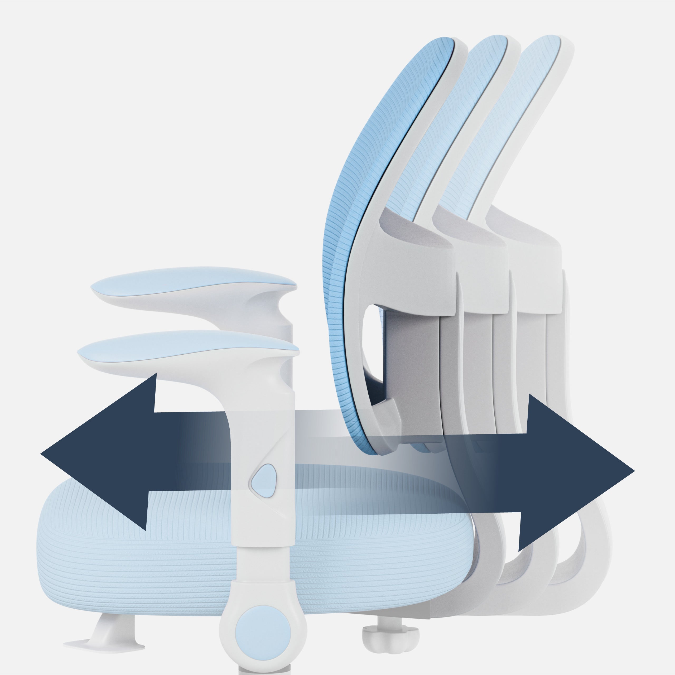 Fotel obrotowy Mark Adler JUNIOR 5.0 Blue