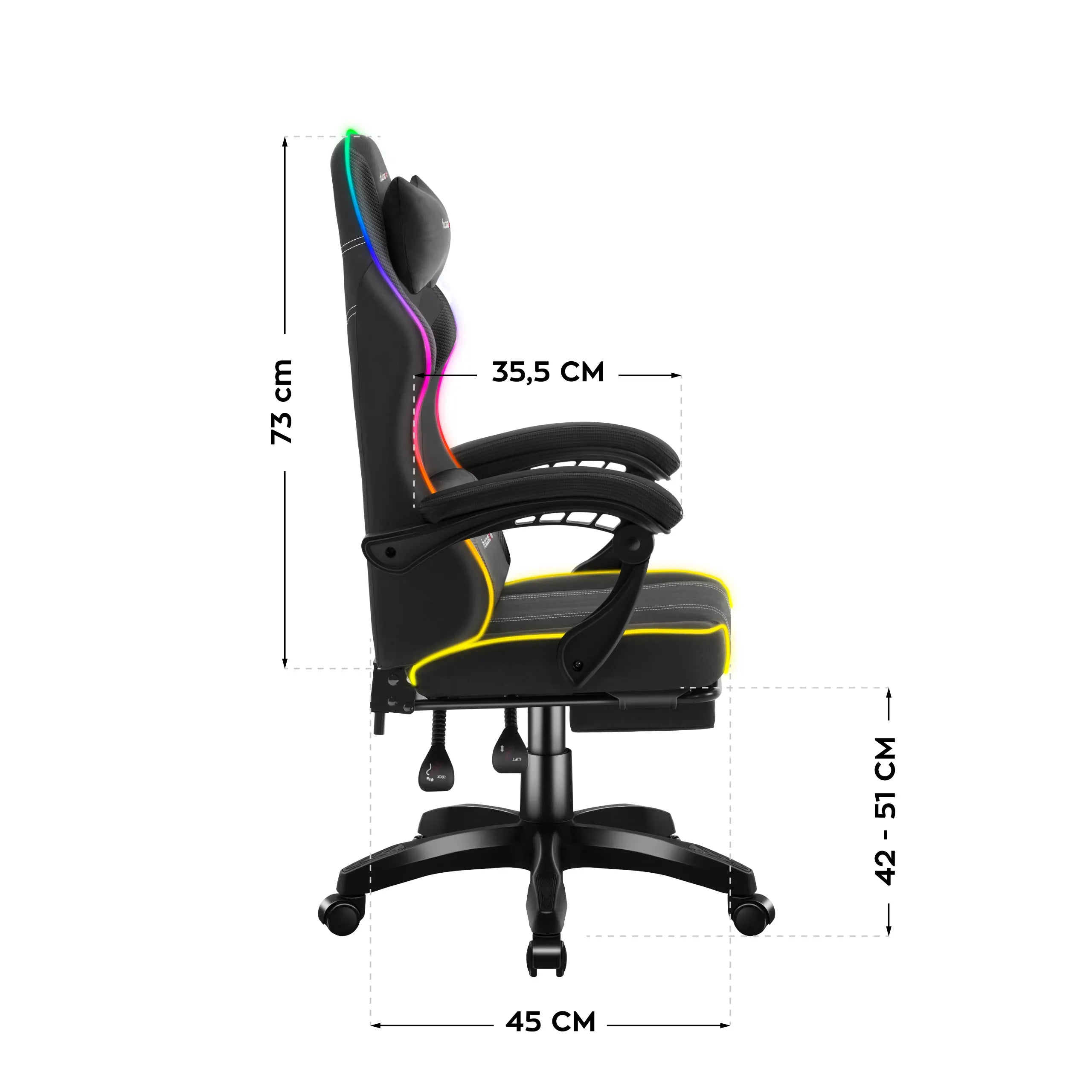 Kółka do fotela biurowego Mark Adler Wheels 3.0