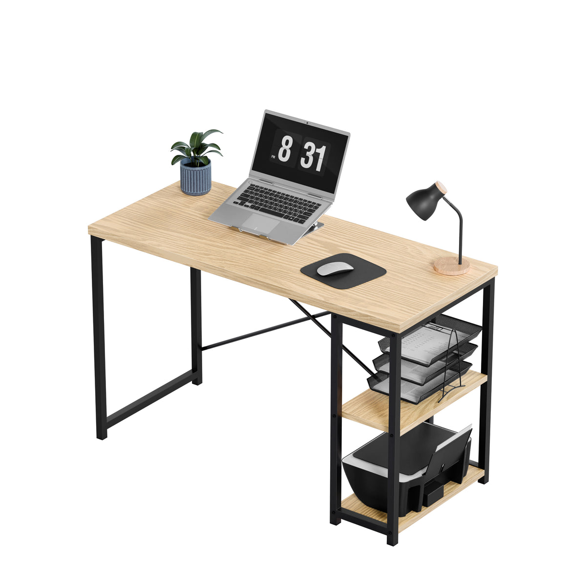 Biurko z półkami Mark Adler Leader 2.0 Craft 120 cm OUTLET