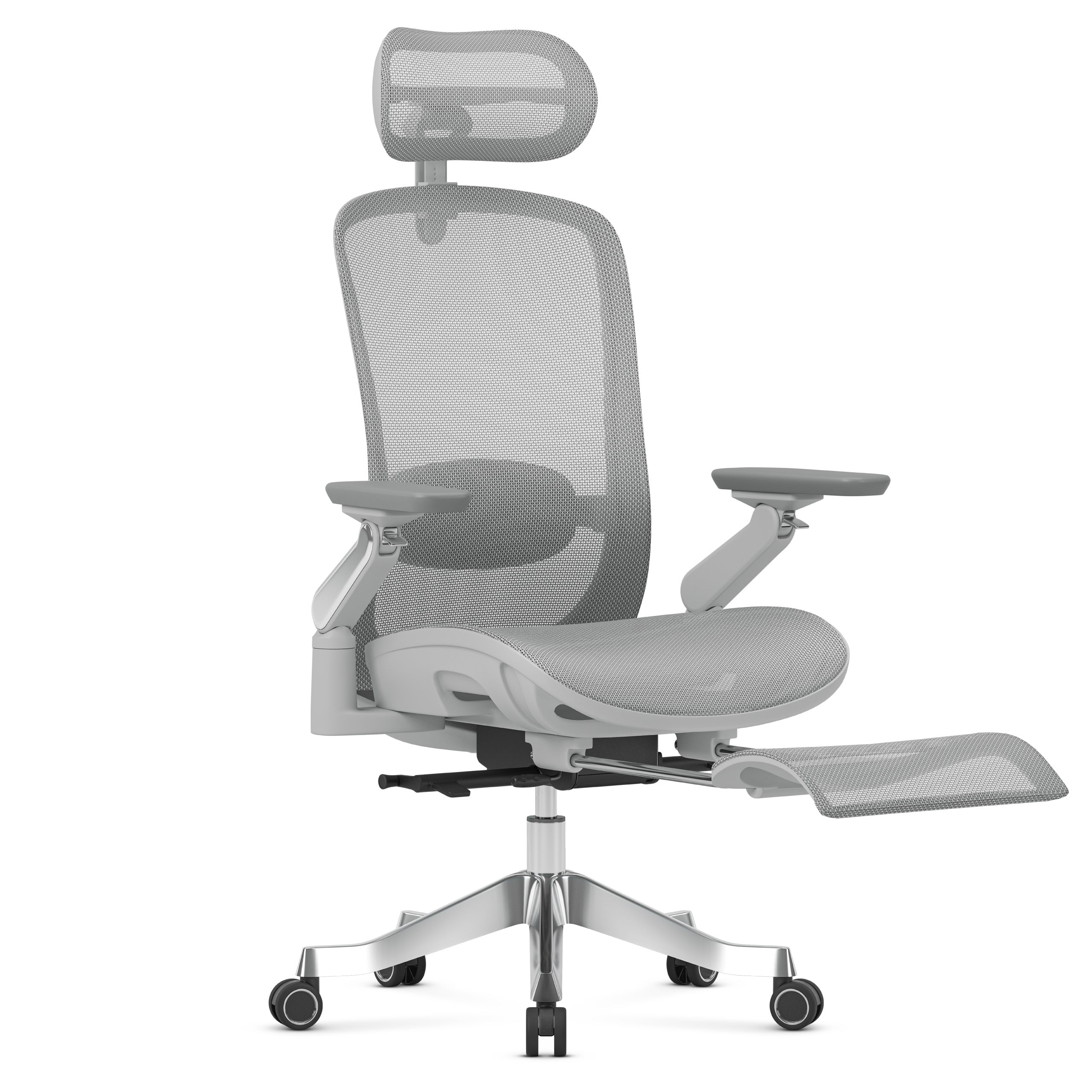 Fotel ergonomiczny z masażem Mark Adler Leadpro 8.7 Grey
