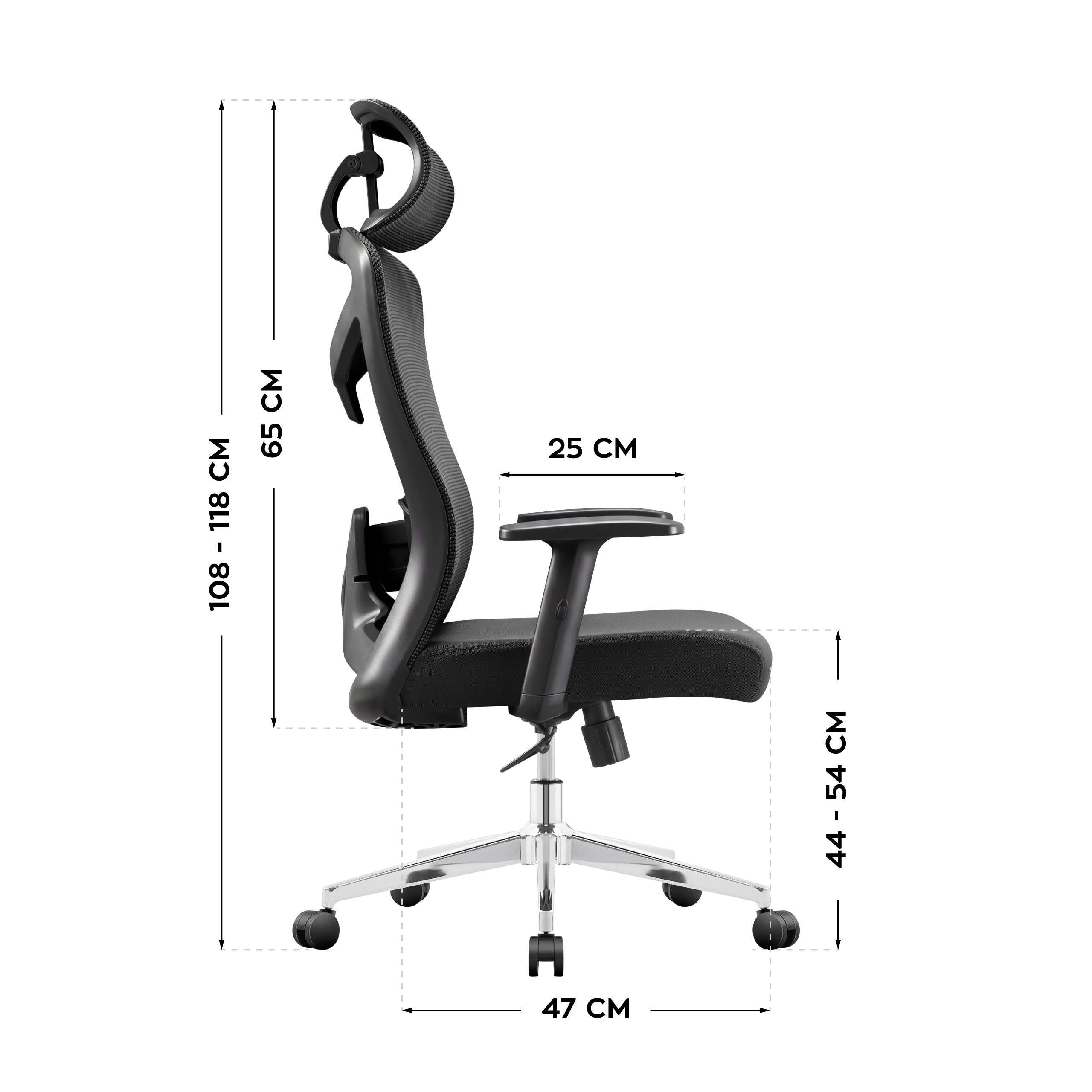 Fotel ergonomiczny biurowy Mark Adler Manager 2.6 Black