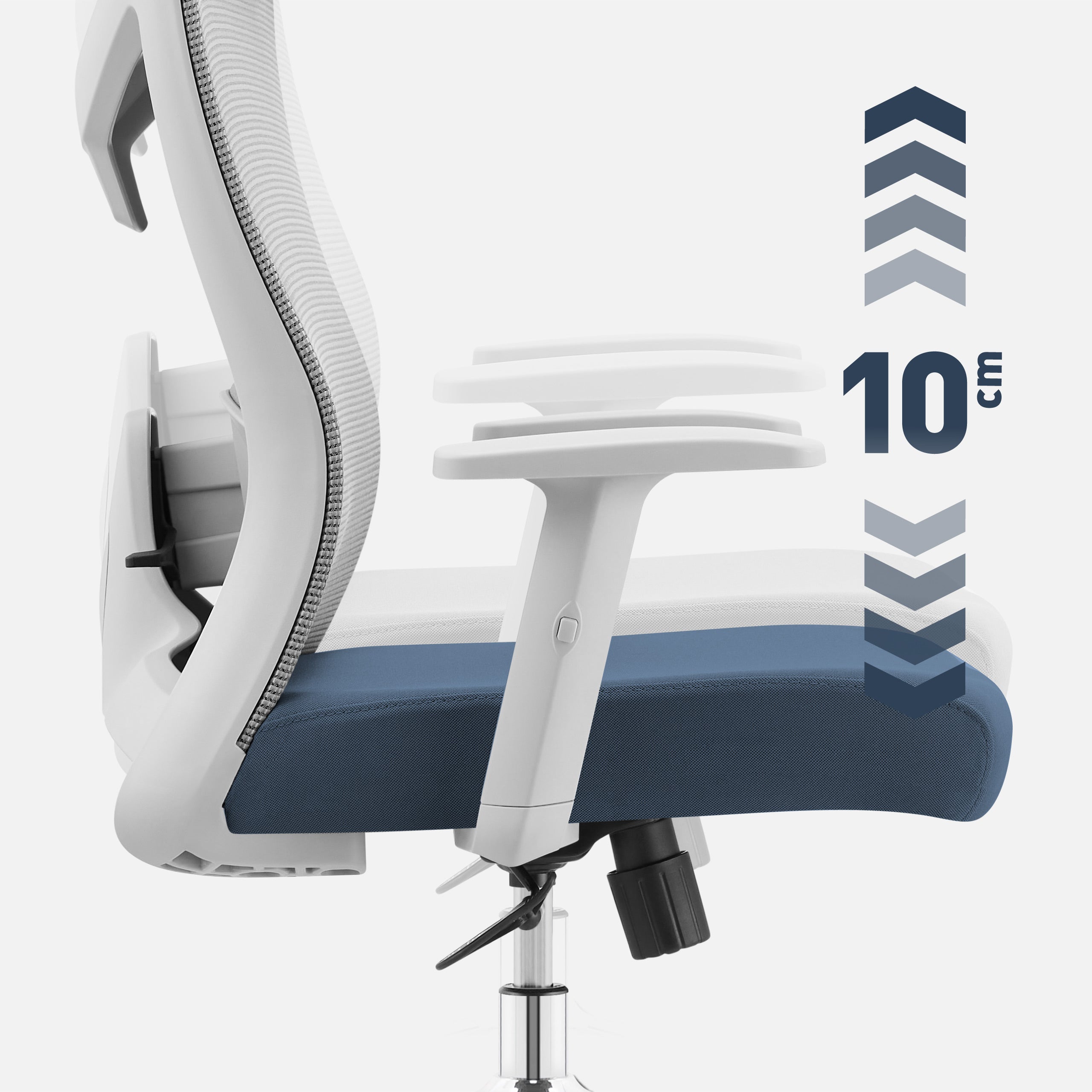 Fotel ergonomiczny biurowy Mark Adler Manager 2.6 Grey