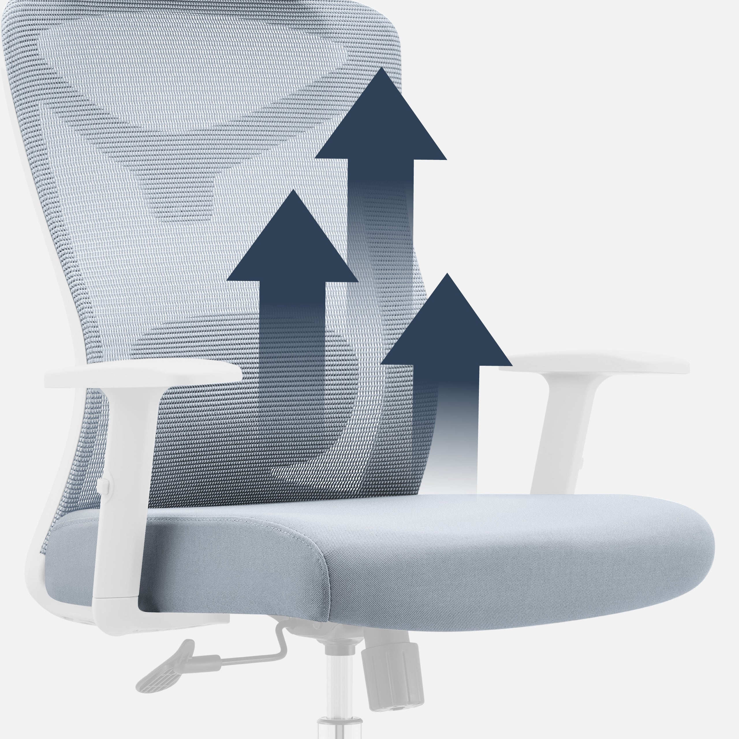Fotel ergonomiczny biurowy Mark Adler Manager 2.6 Grey