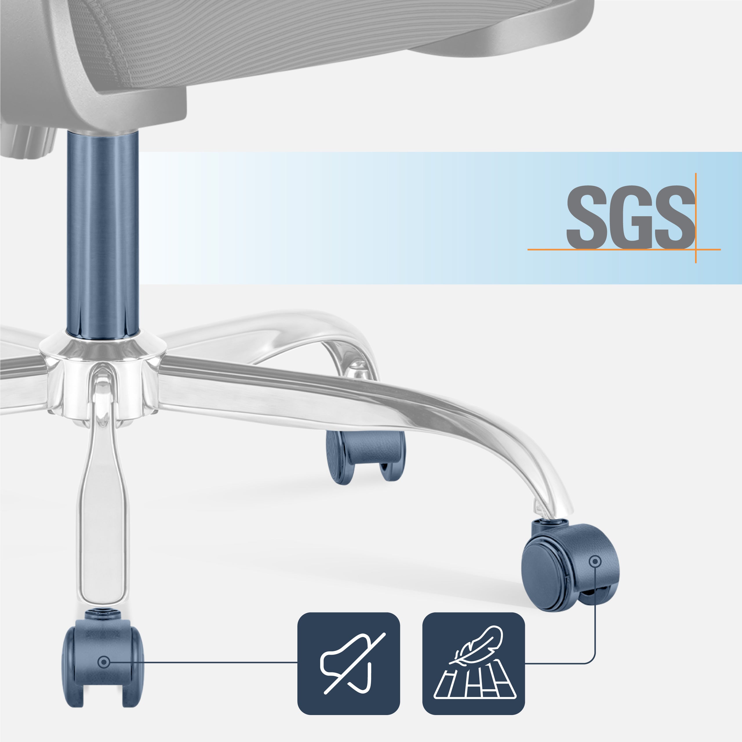 Poliuretanowo-kauczukowe koła o średnicy 5 cm