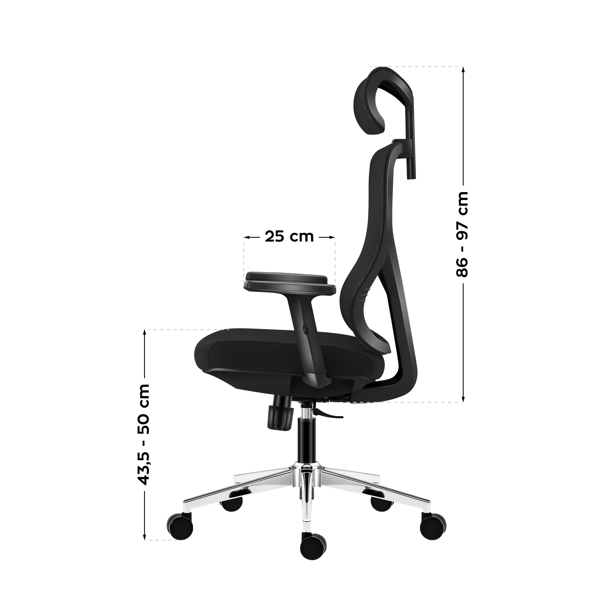 Fotel ergonomiczny Mark Adler Manager 3.3 Black