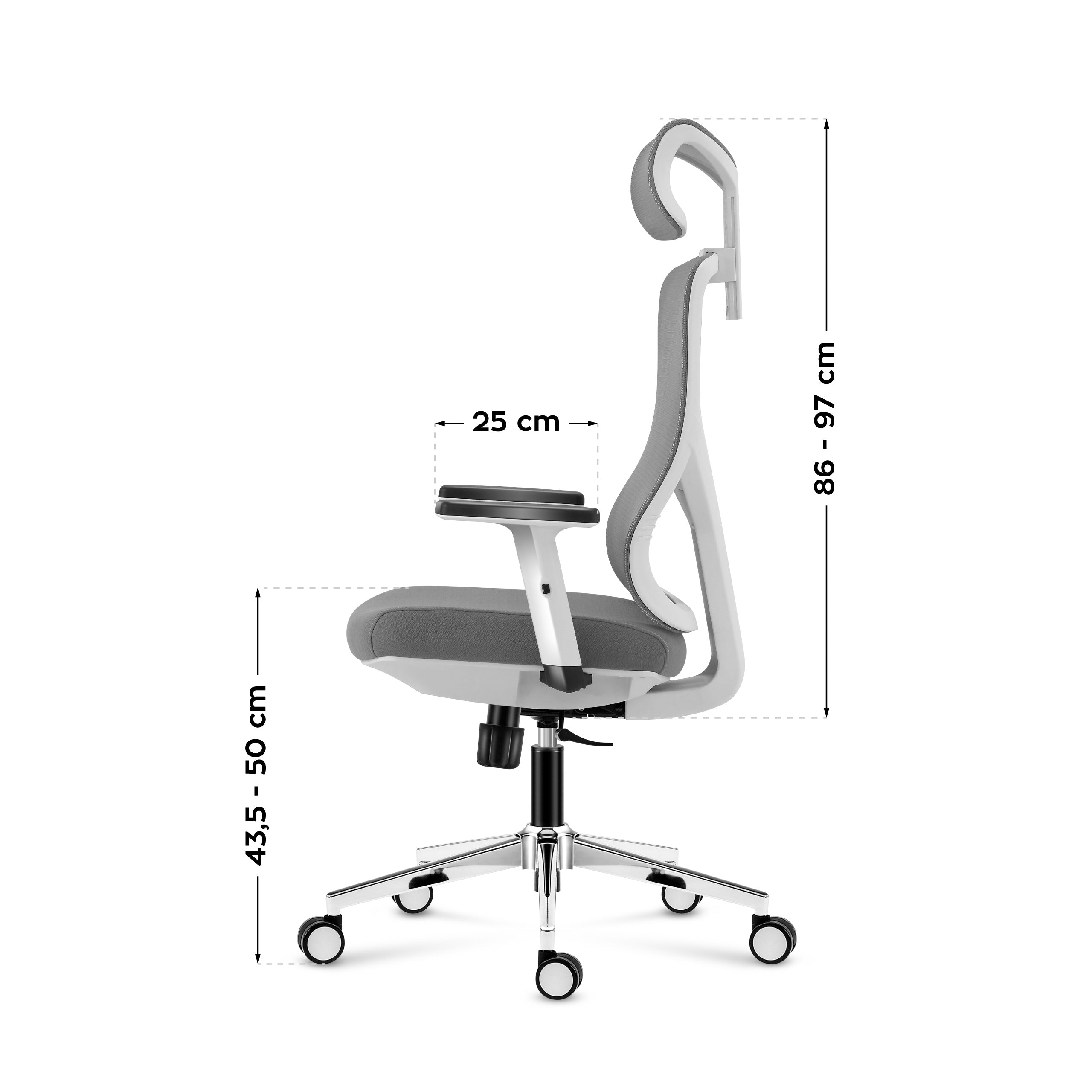 Fotel ergonomiczny Mark Adler Manager 3.3 White