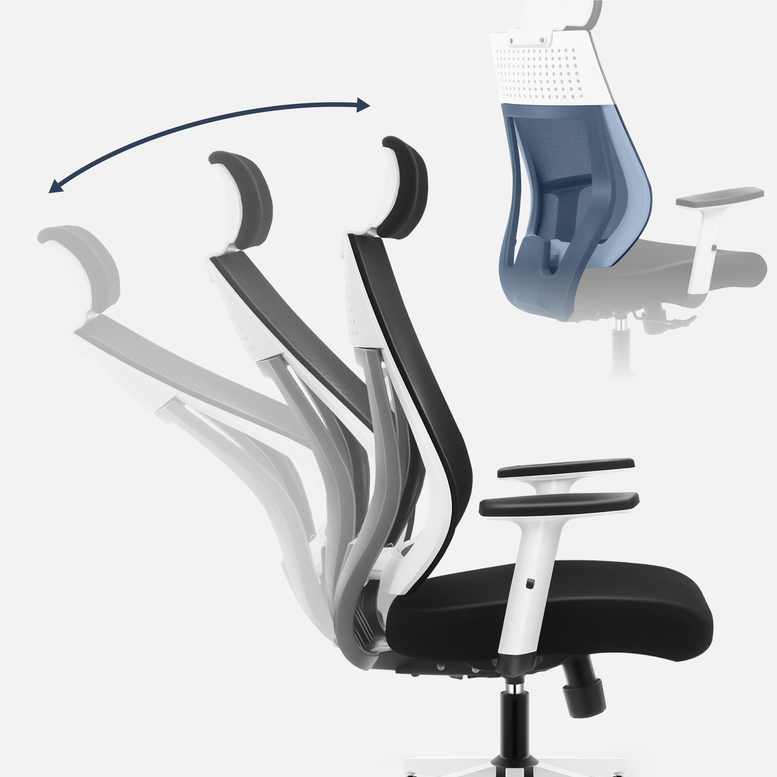 Funkcja SoftFlex — wygodne i płynne bujanie fotela