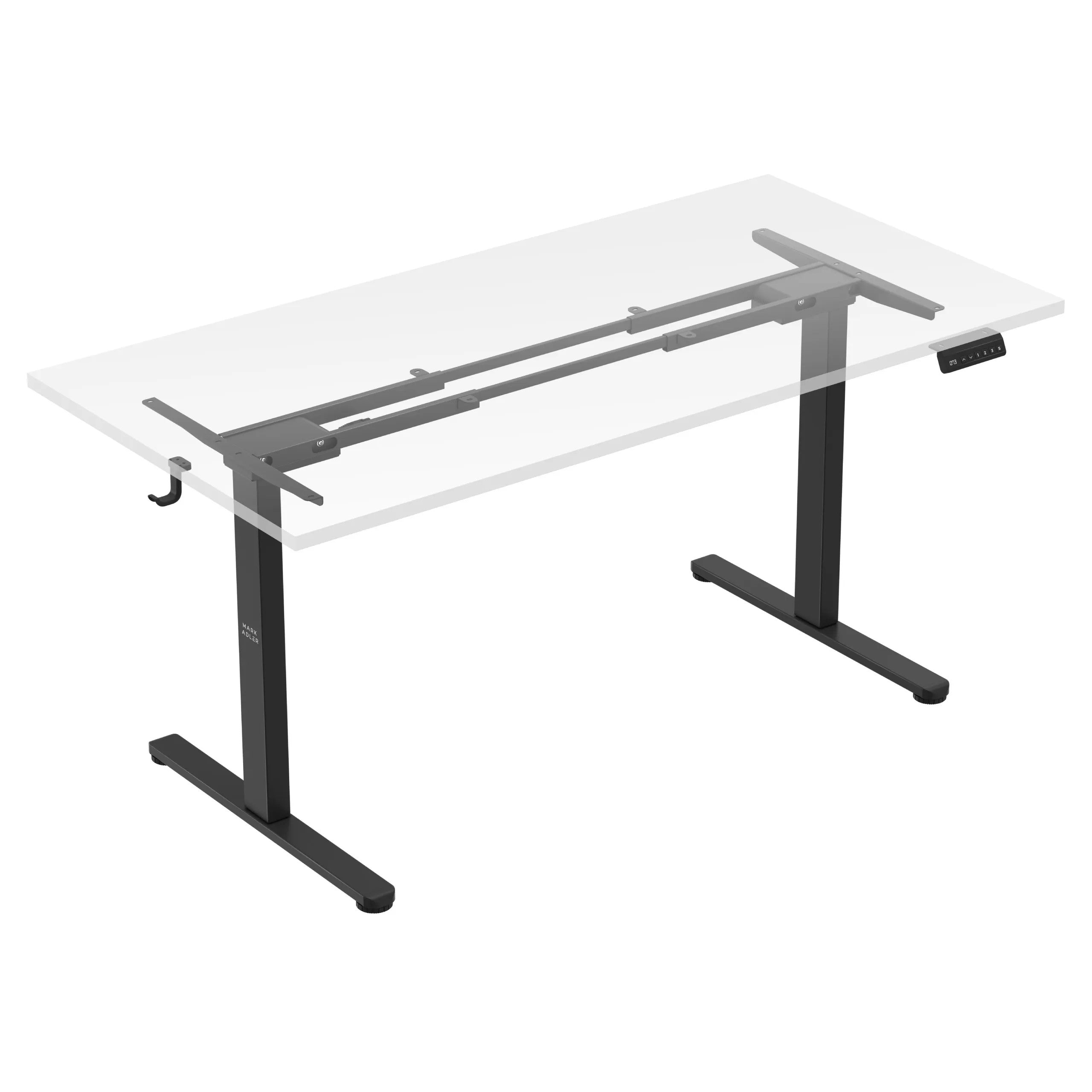 Dwusilnikowy elektryczny stelaż biurka Mark Adler Xeno 4.5 Black OUTLET