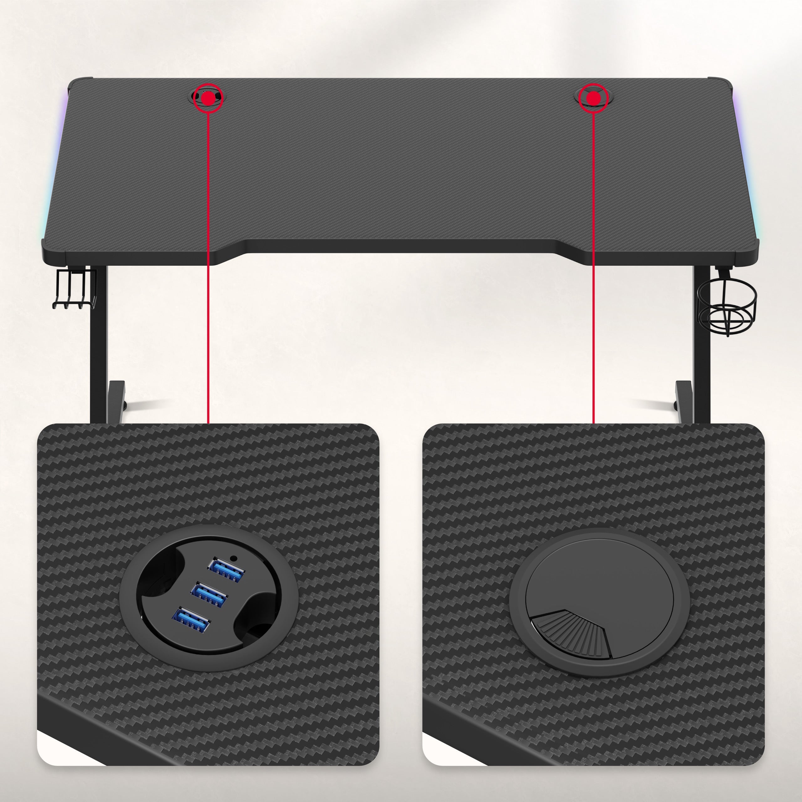 Carbon Flex coated countertop