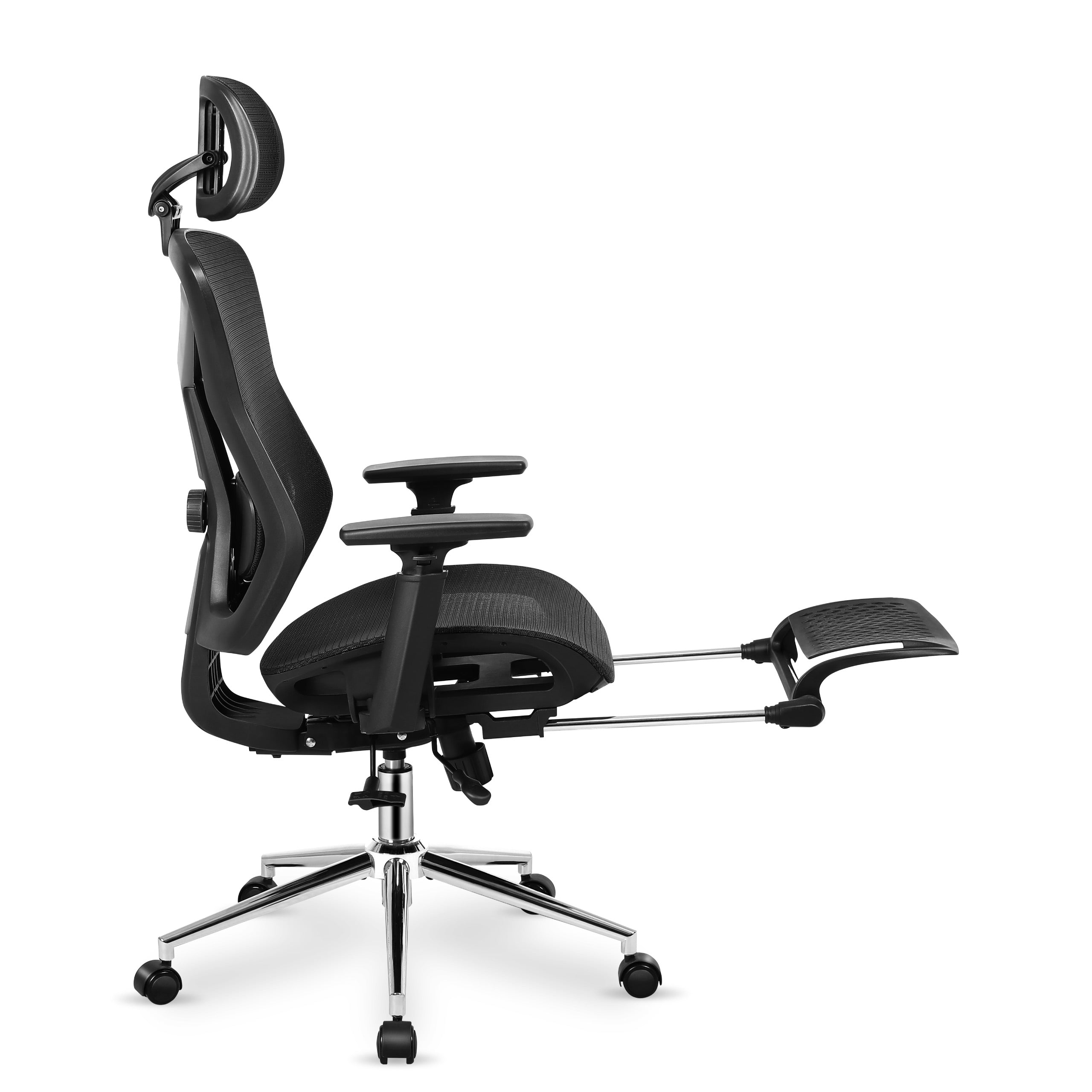 Wysuwany podnóżek – relaks podczas pracy