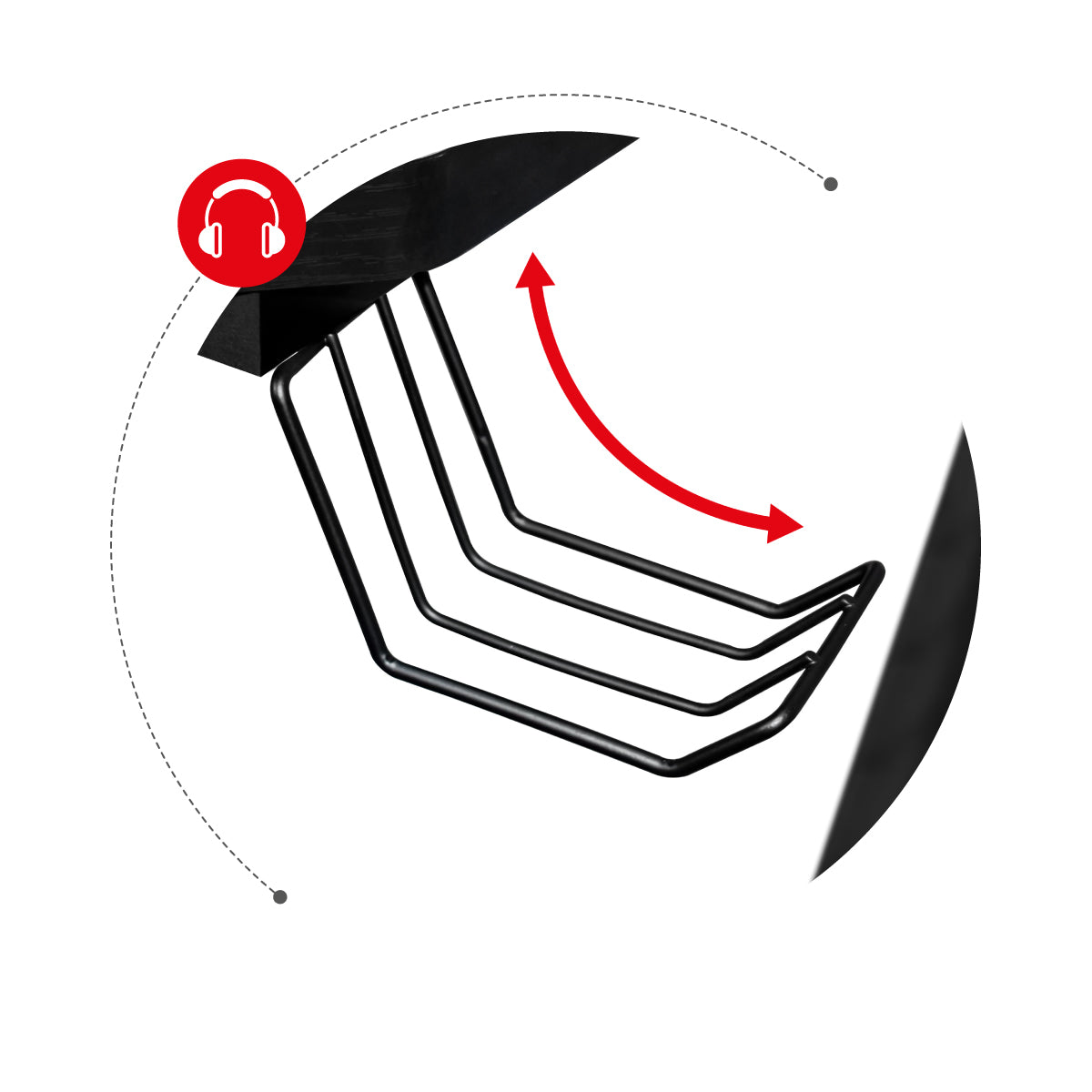 Uchwyt na słuchawki