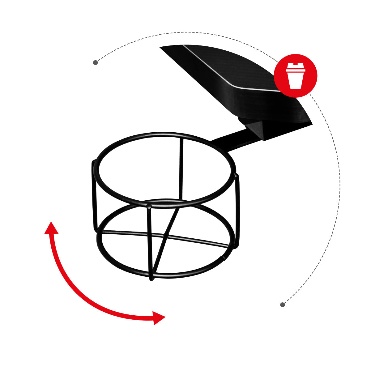 Składany uchwyt Cup Holder