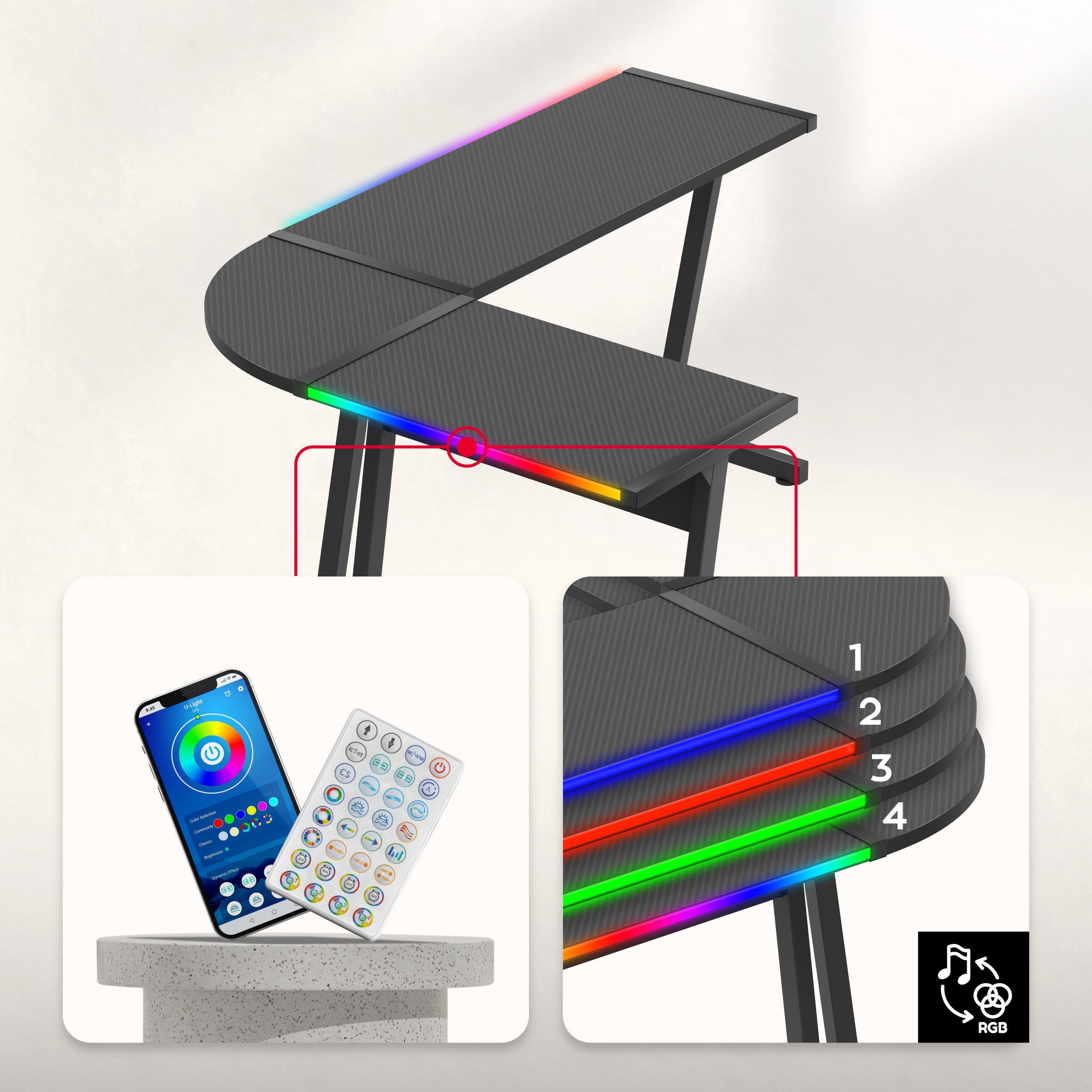 Oświetlenie RGB LED