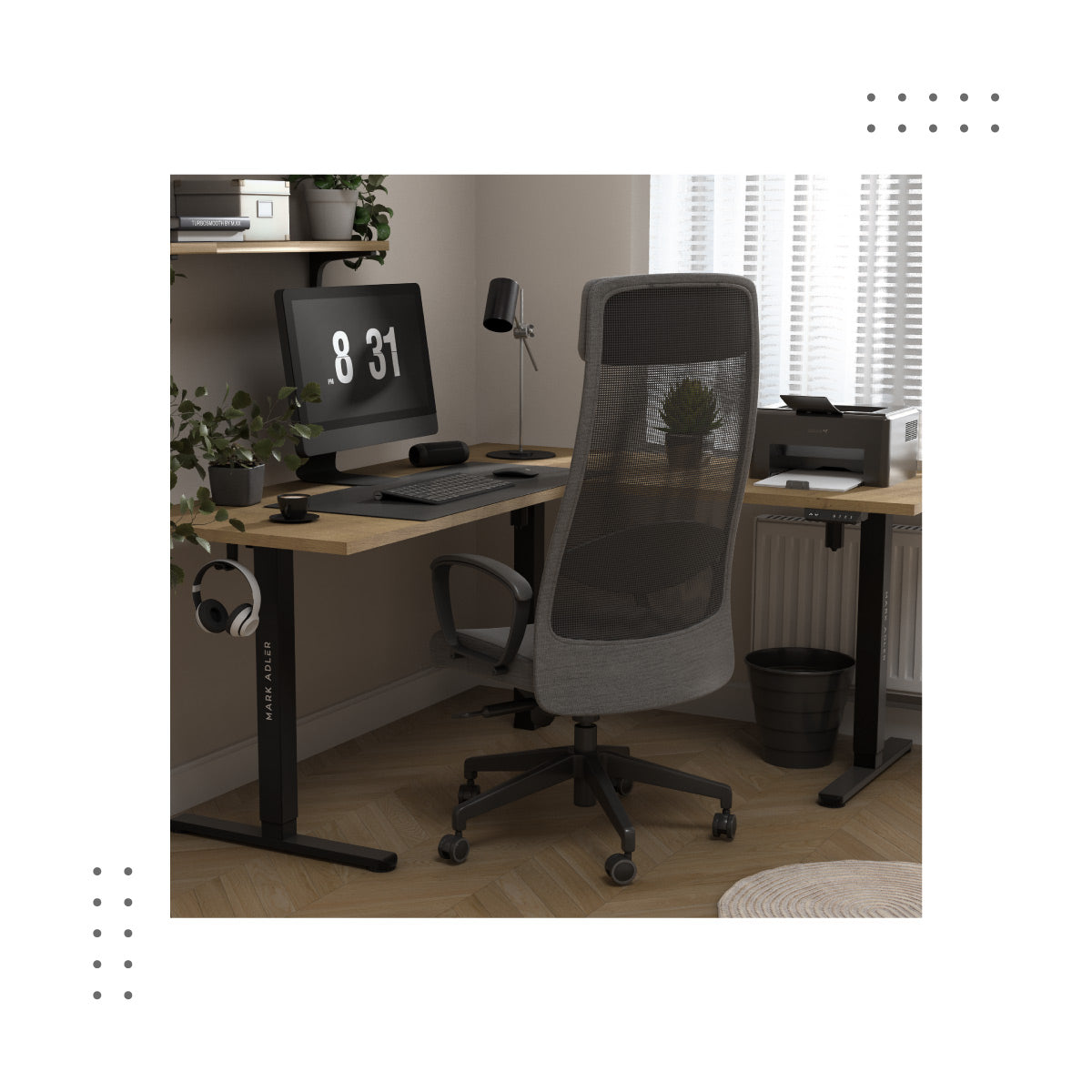 Do pracy na siedząco i stojąco