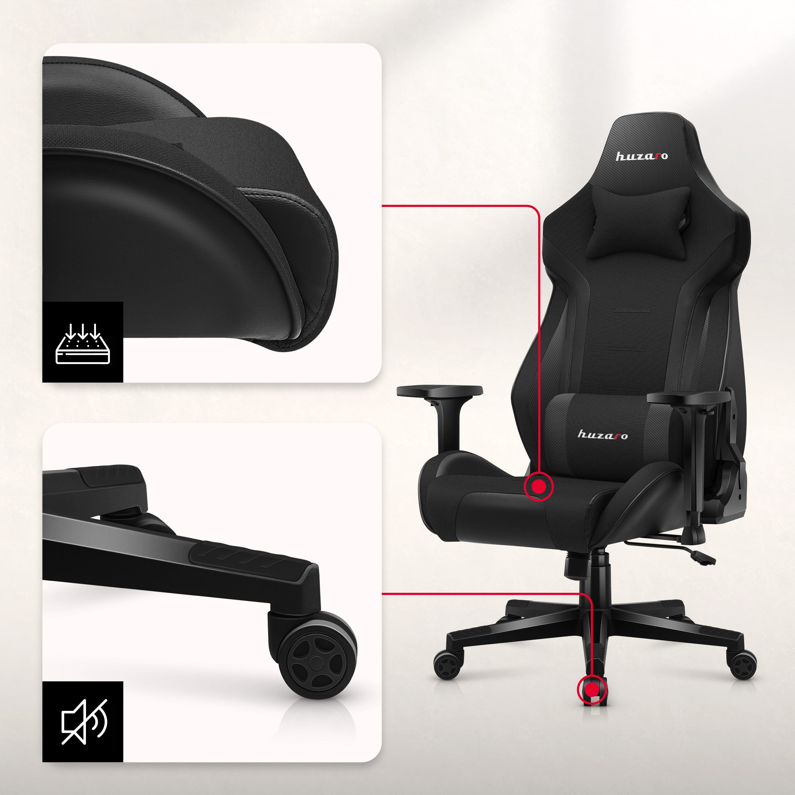Deformation-resistant seat and backrest