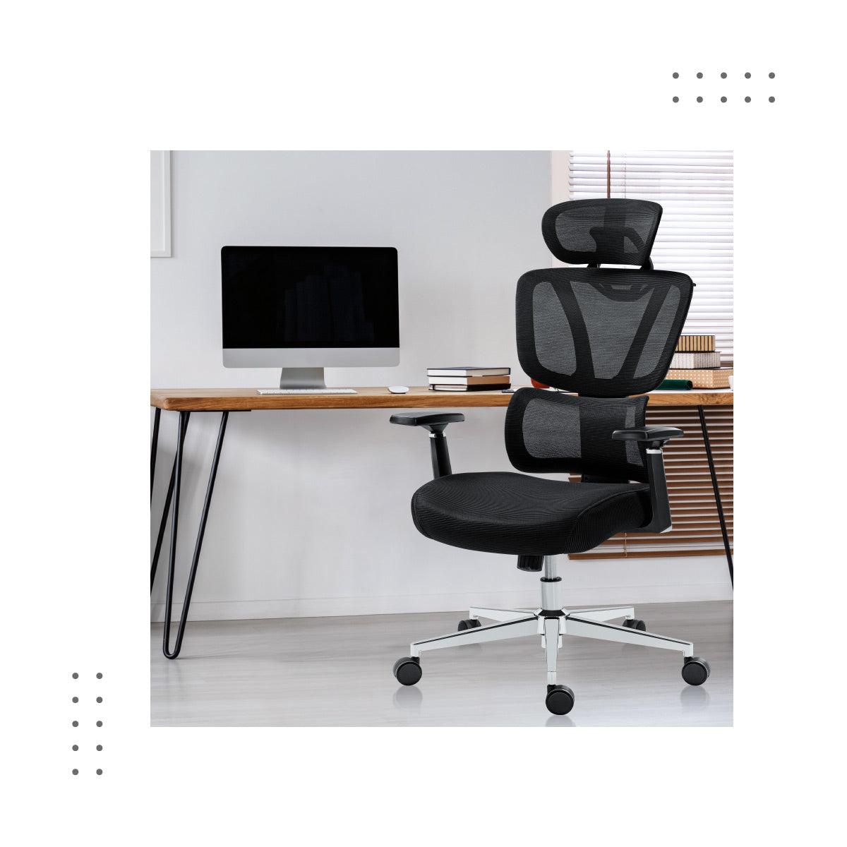 Ergonomiczny fotel biurowy to krzesło nie tylko do biura